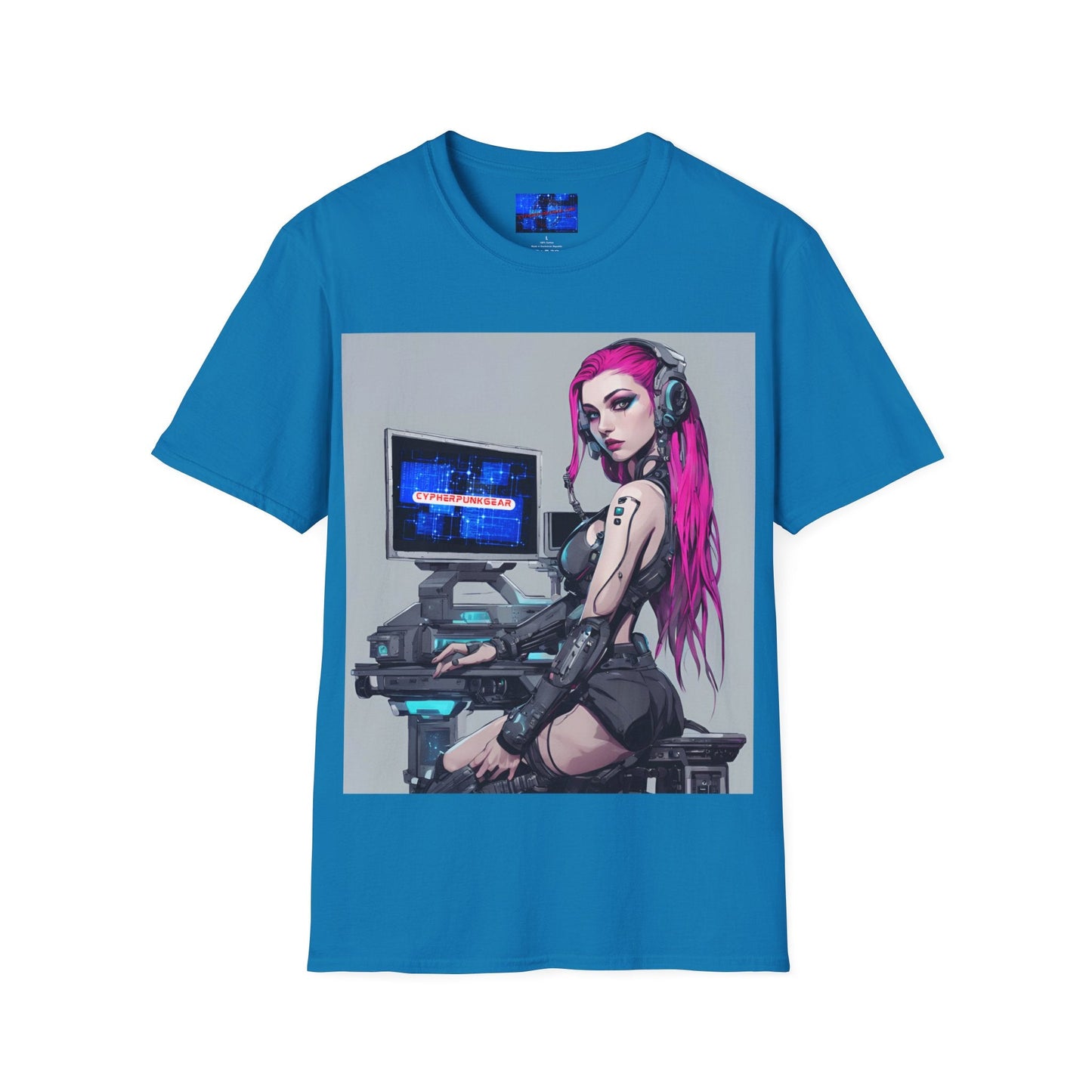 Netrunner Cyberpunk Unisex T-Shirt by cypherpunkgear – cypherpunkgear.com | Cypherpunk Merch