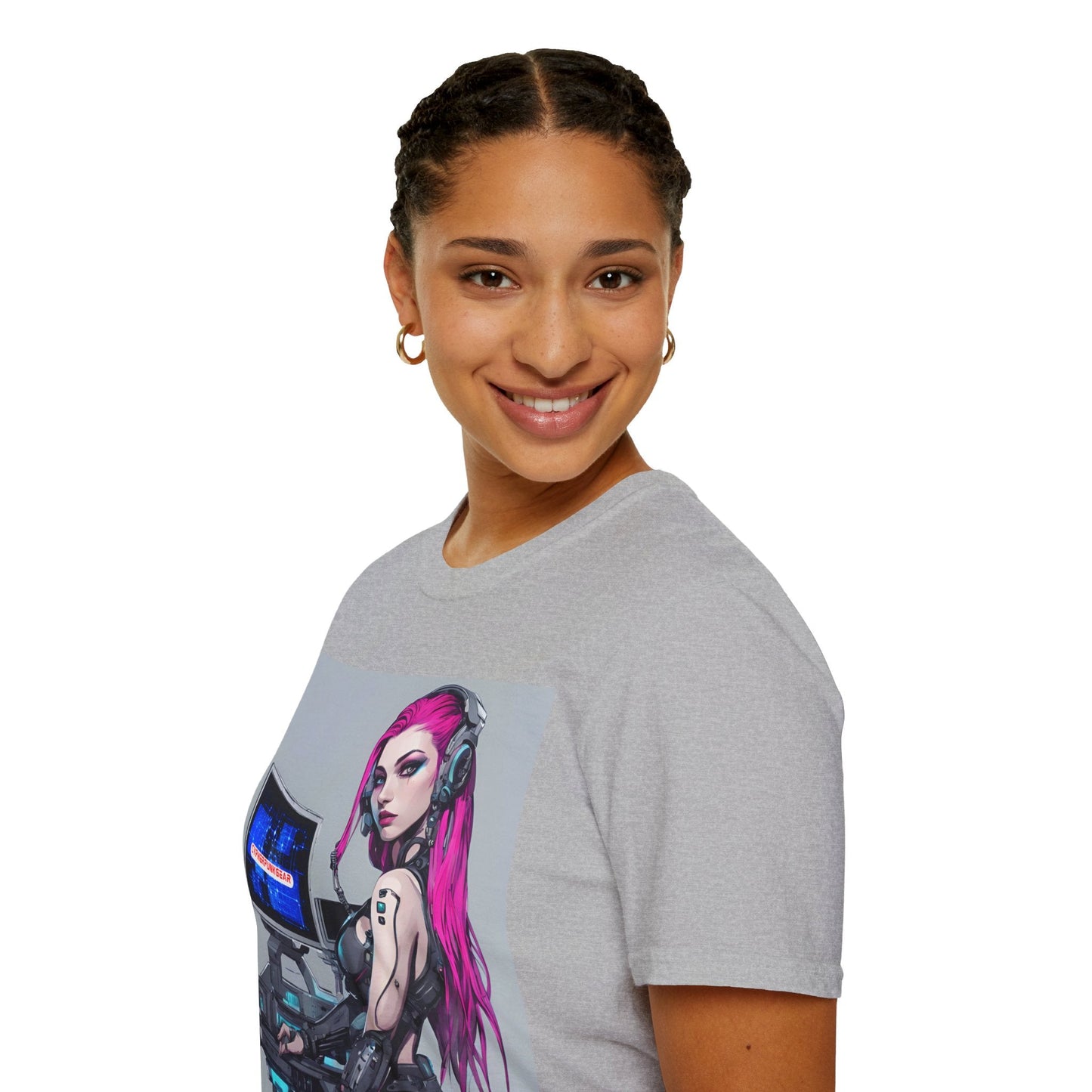 Netrunner Cyberpunk Unisex T-Shirt by cypherpunkgear – cypherpunkgear.com | Cypherpunk Merch
