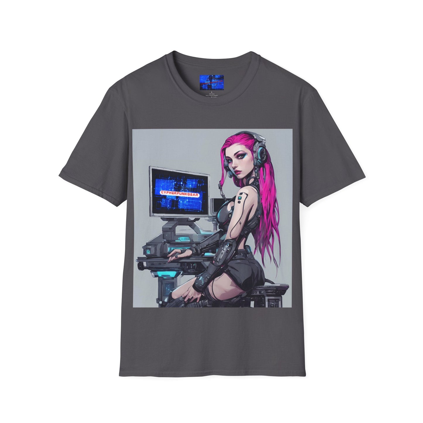 Netrunner Cyberpunk Unisex T-Shirt by cypherpunkgear – cypherpunkgear.com | Cypherpunk Merch