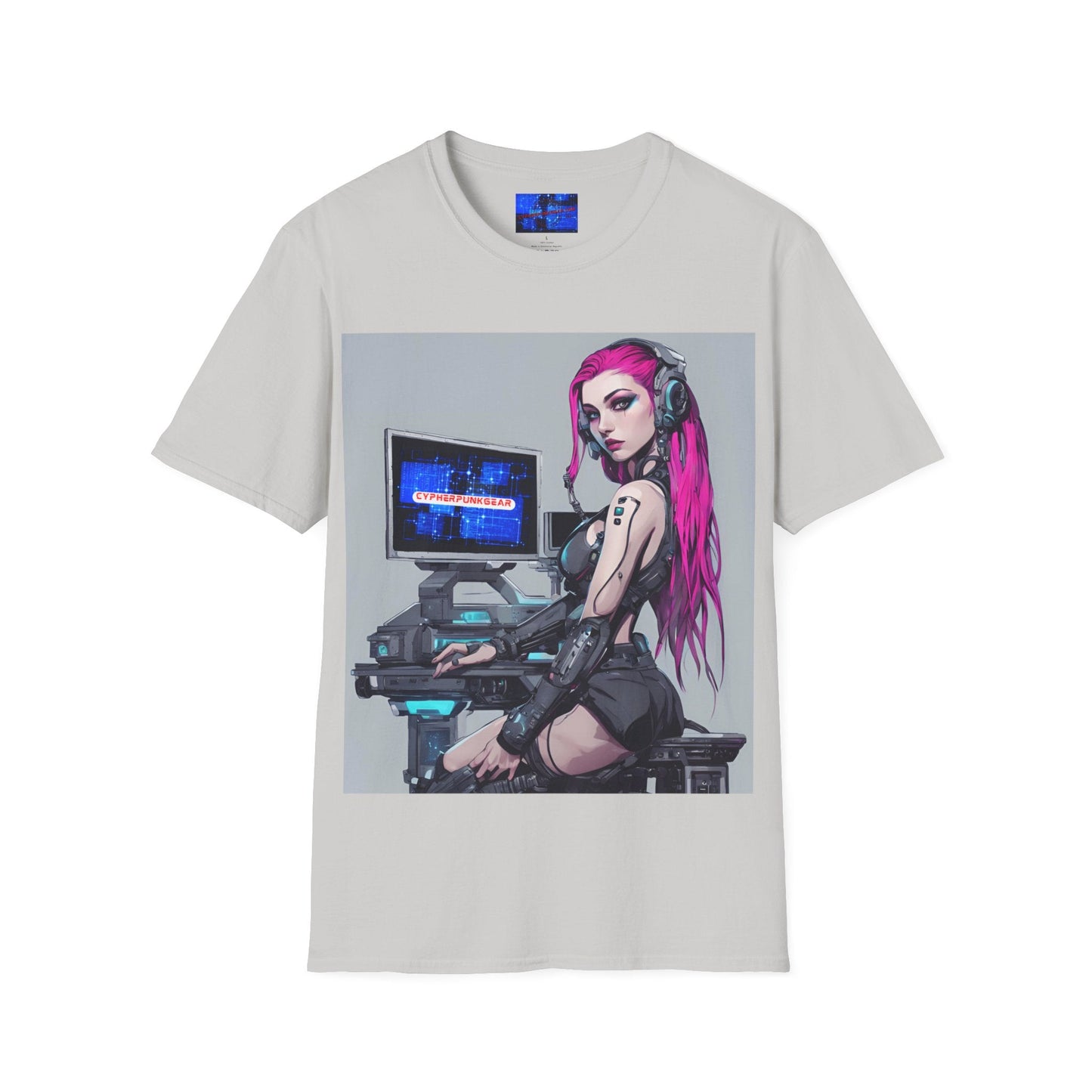 Netrunner Cyberpunk Unisex T-Shirt by cypherpunkgear – cypherpunkgear.com | Cypherpunk Merch
