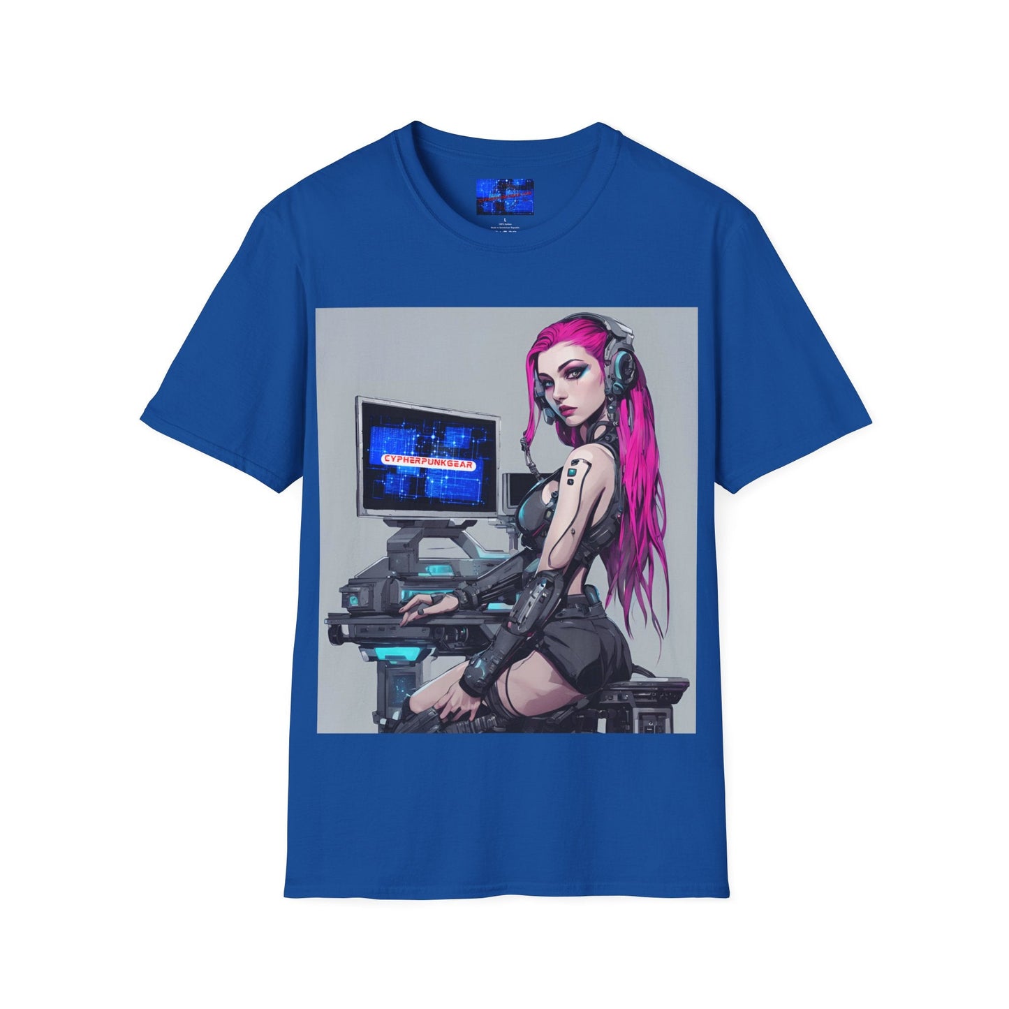 Netrunner Cyberpunk Unisex T-Shirt by cypherpunkgear – cypherpunkgear.com | Cypherpunk Merch