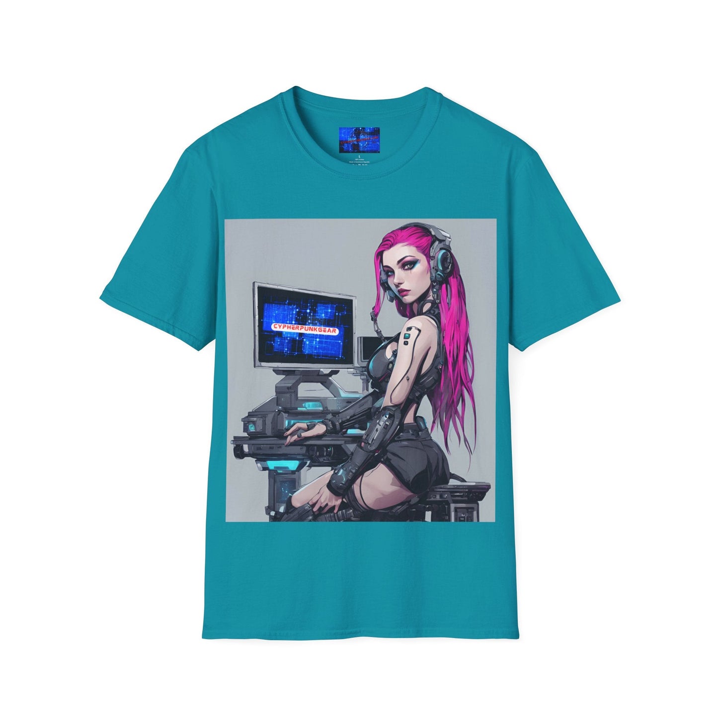 Netrunner Cyberpunk Unisex T-Shirt by cypherpunkgear – cypherpunkgear.com | Cypherpunk Merch