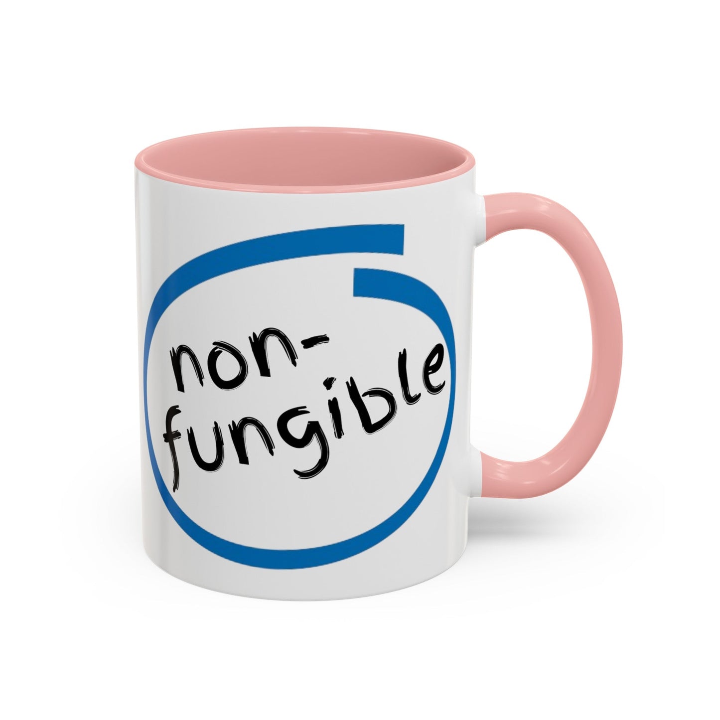 Nonfungible Accent Mug by cypherpunkgear – cypherpunkgear.com | Cypherpunk Merch