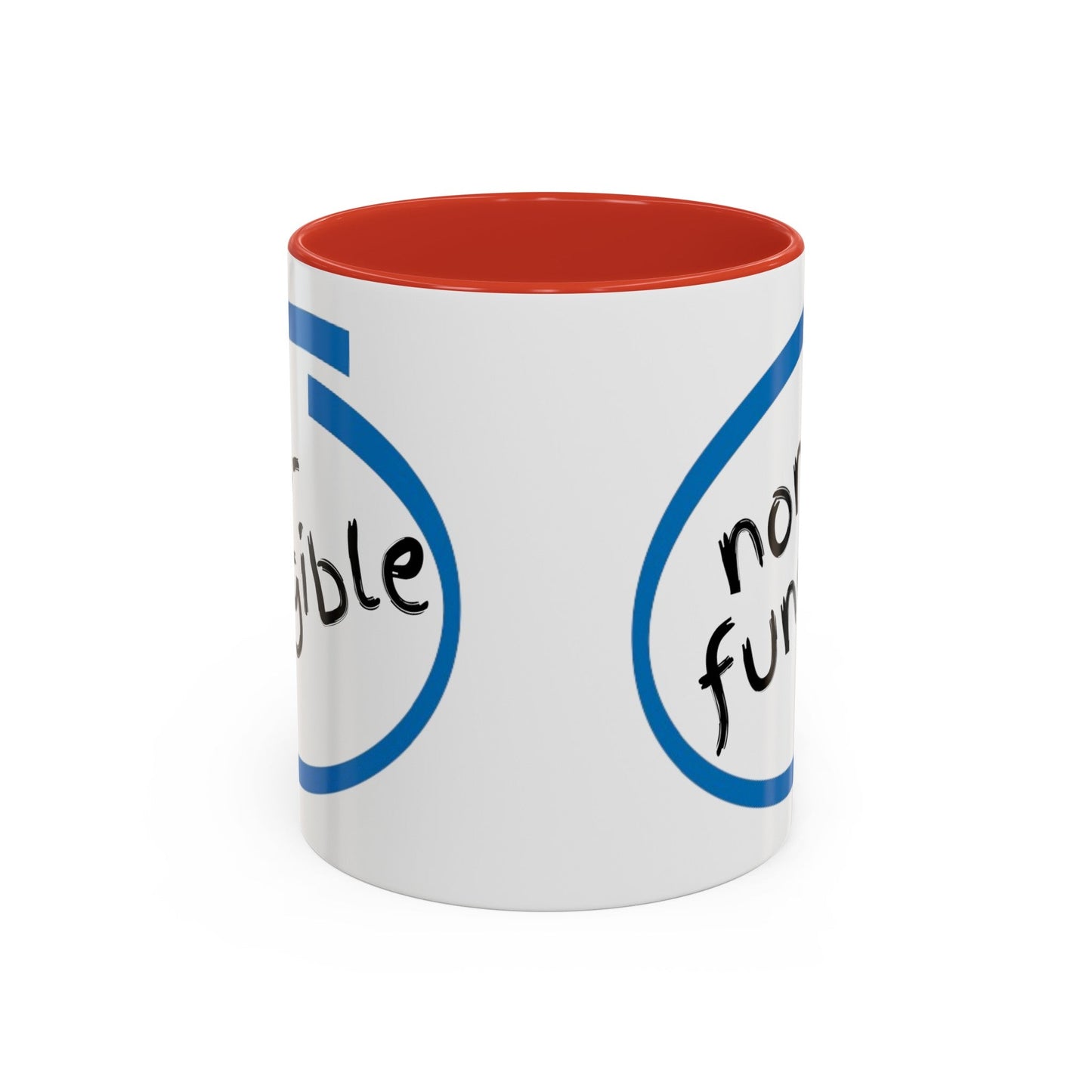 Nonfungible Accent Mug by cypherpunkgear – cypherpunkgear.com | Cypherpunk Merch