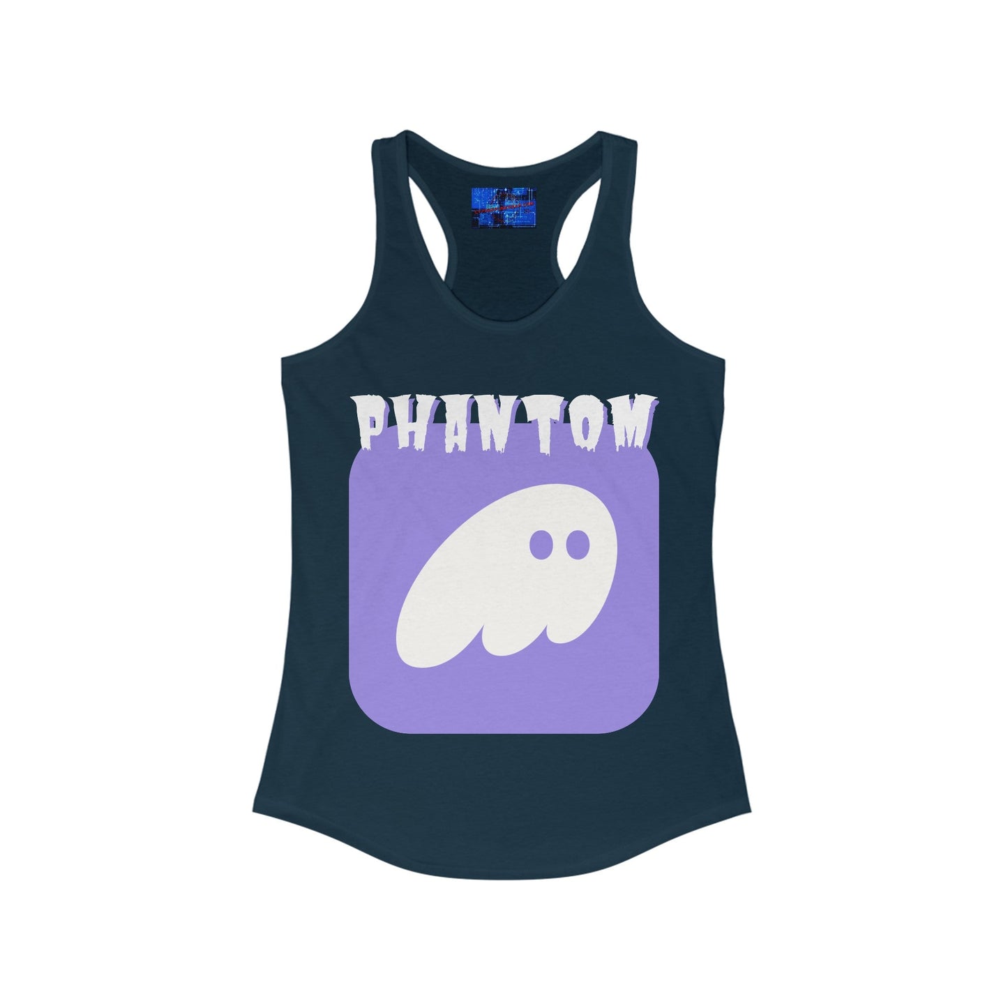 Phantom Hot Wallet Women's Racerback Tank Top by cypherpunkgear – cypherpunkgear.com | Cypherpunk Merch