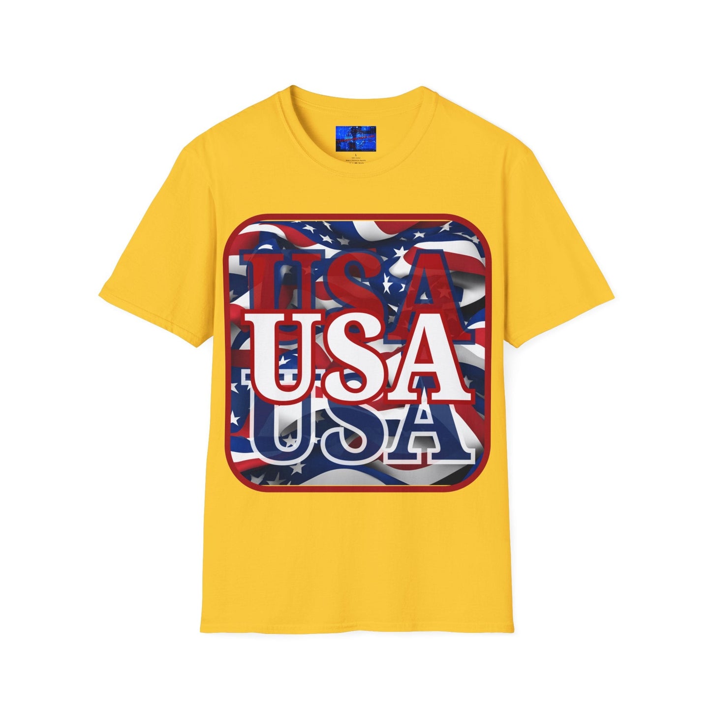 Red WHITE and Blue USA Patriot LTcolors Unisex T-Shirt by cypherpunkgear – cypherpunkgear.com | Cypherpunk Merch