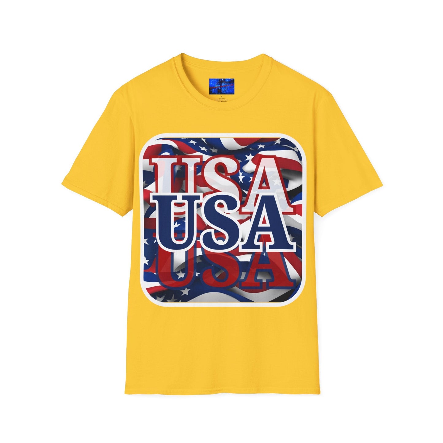 Red White and BLUE USA Patriot LTcolors Unisex T-Shirt by cypherpunkgear – cypherpunkgear.com | Cypherpunk Merch