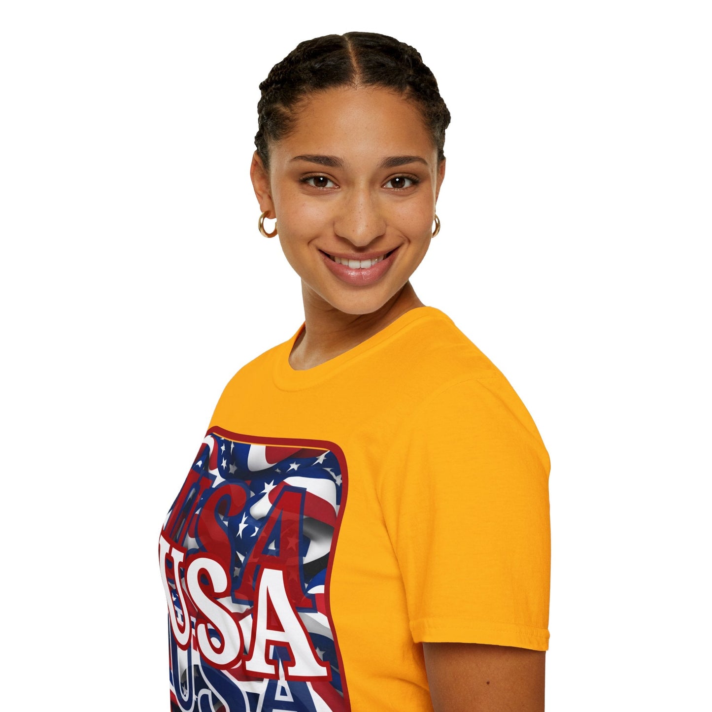 Red WHITE and Blue USA Patriot LTcolors Unisex T-Shirt by cypherpunkgear – cypherpunkgear.com | Cypherpunk Merch