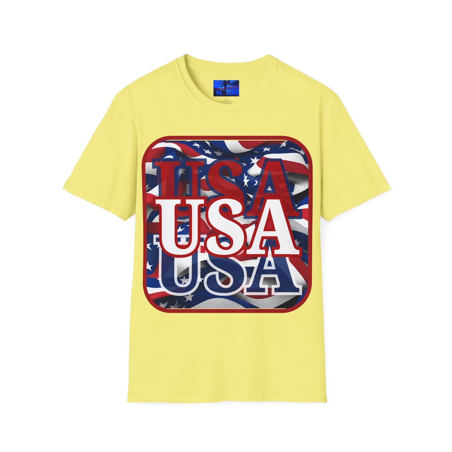 Red WHITE and Blue USA Patriot LTcolors Unisex T-Shirt by cypherpunkgear – cypherpunkgear.com | Cypherpunk Merch