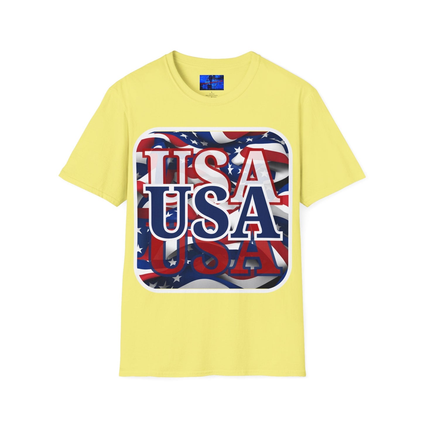 Red White and BLUE USA Patriot LTcolors Unisex T-Shirt by cypherpunkgear – cypherpunkgear.com | Cypherpunk Merch