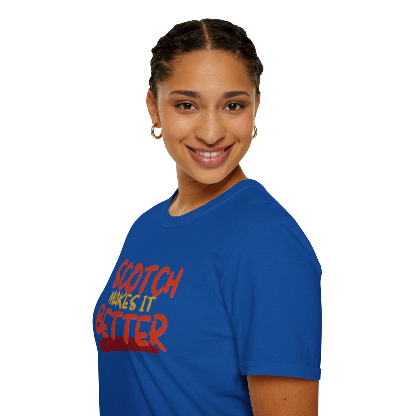 Scotch makes it better DKcolors Unisex T-Shirt by cypherpunkgear – cypherpunkgear.com | Cypherpunk Merch