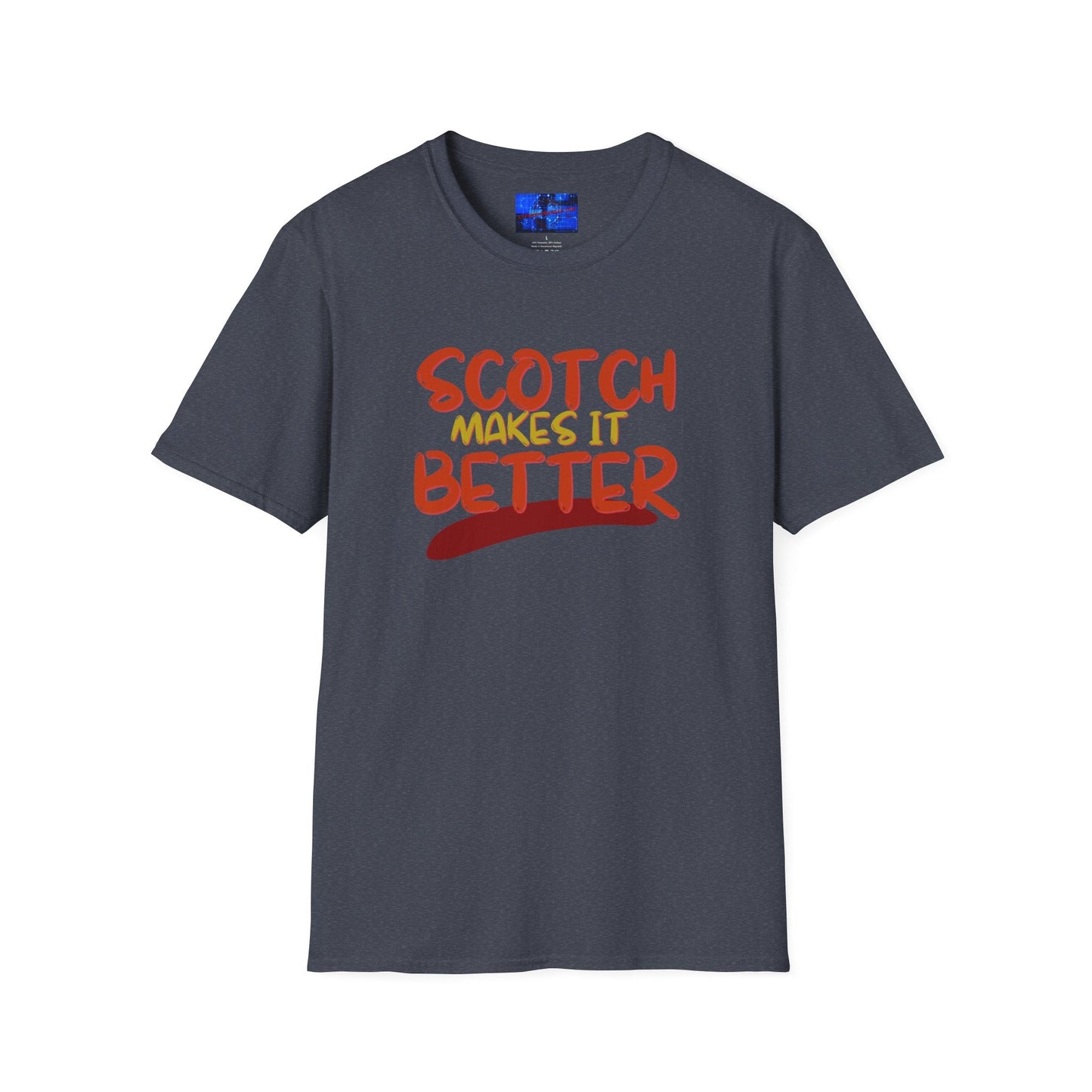 Scotch makes it better DKcolors Unisex T-Shirt by cypherpunkgear – cypherpunkgear.com | Cypherpunk Merch