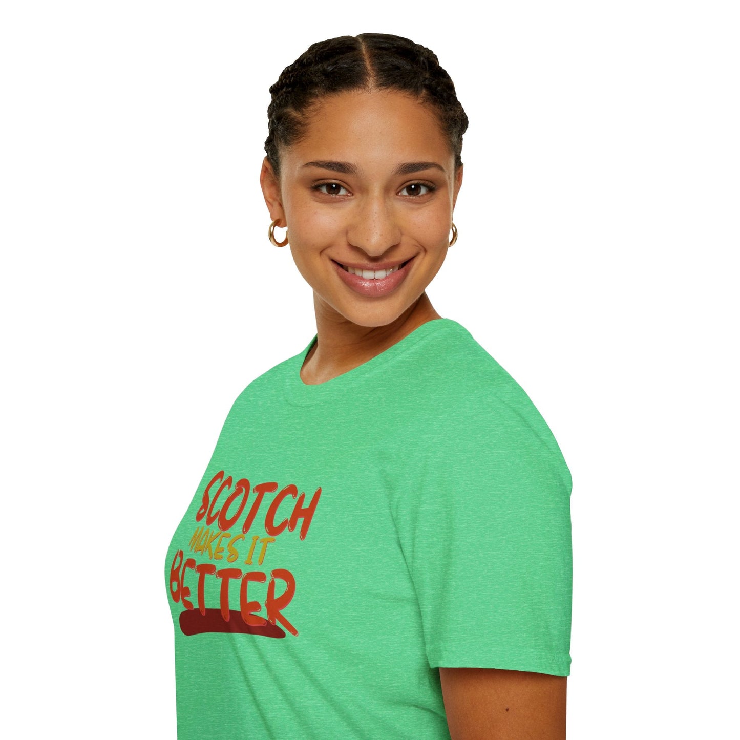 Scotch makes it better LTcolors Unisex T-Shirt by cypherpunkgear – cypherpunkgear.com | Cypherpunk Merch