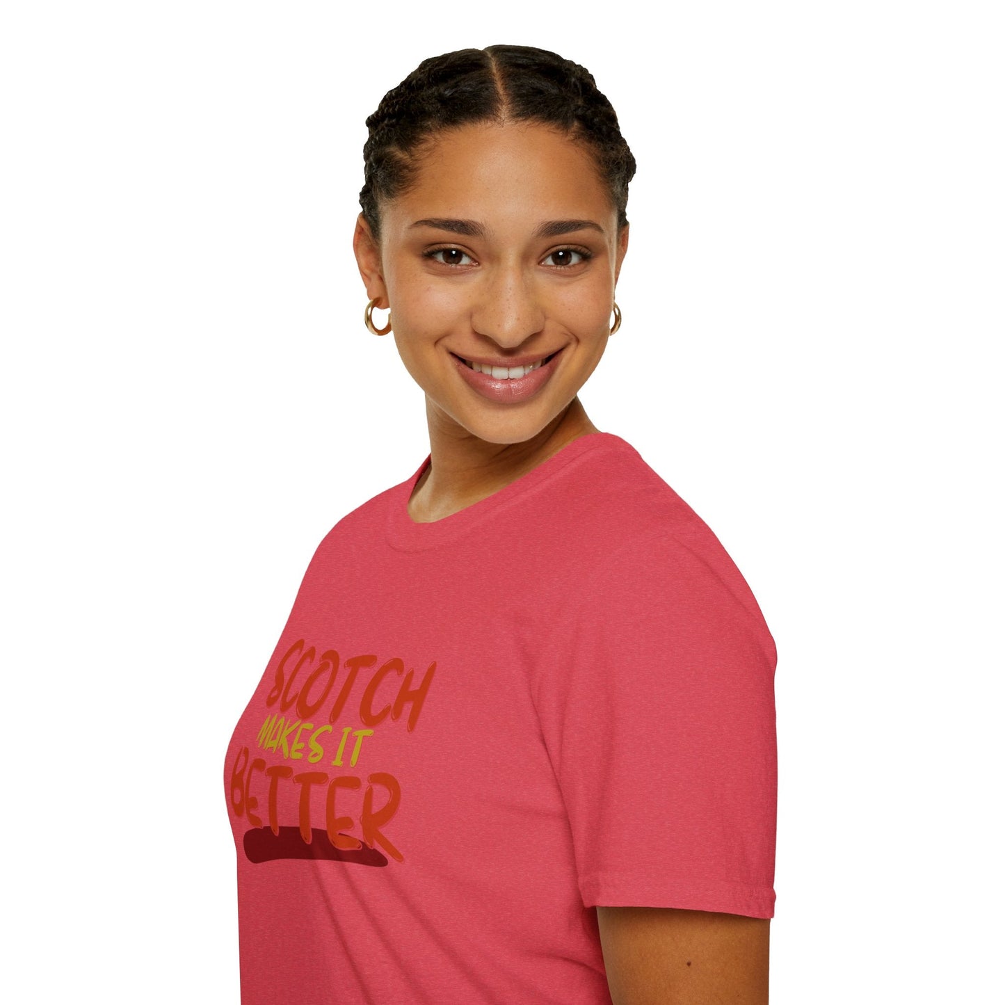 Scotch makes it better LTcolors Unisex T-Shirt by cypherpunkgear – cypherpunkgear.com | Cypherpunk Merch