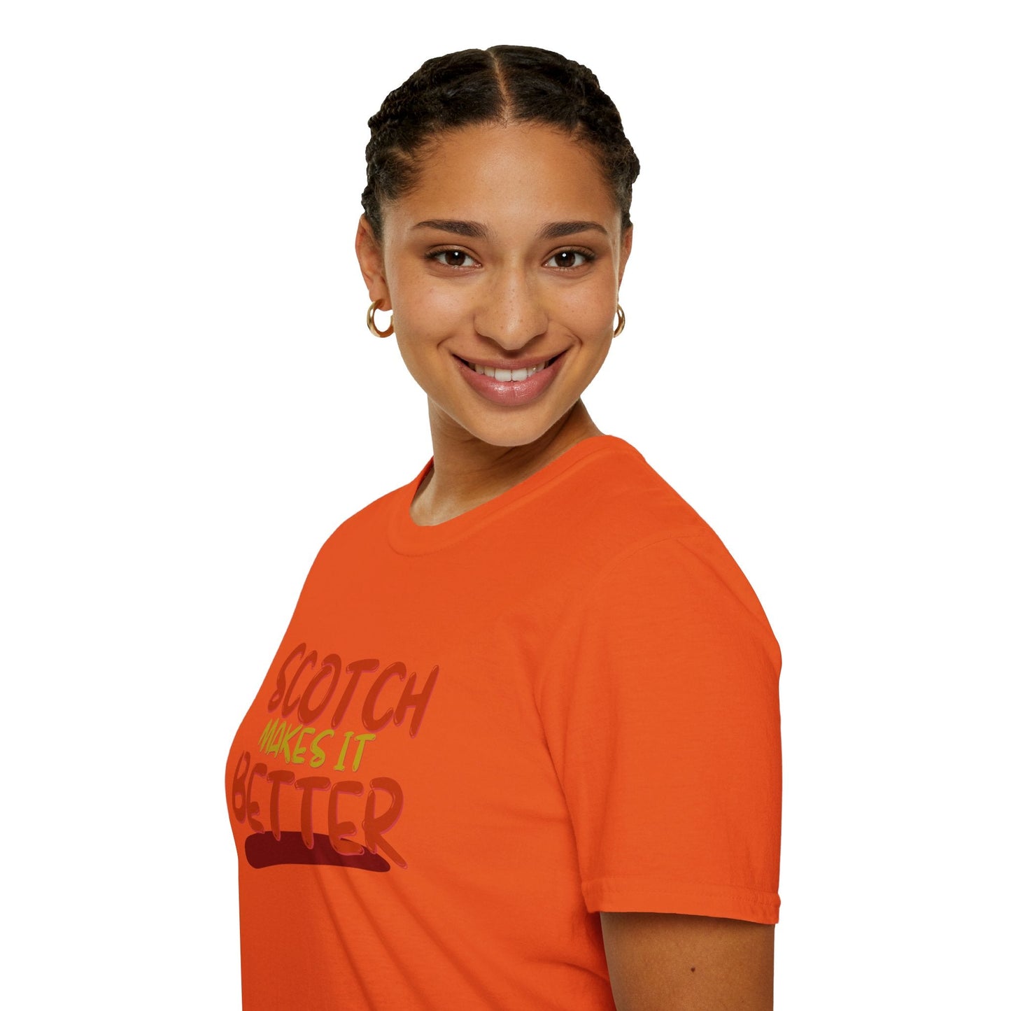Scotch makes it better LTcolors Unisex T-Shirt by cypherpunkgear – cypherpunkgear.com | Cypherpunk Merch