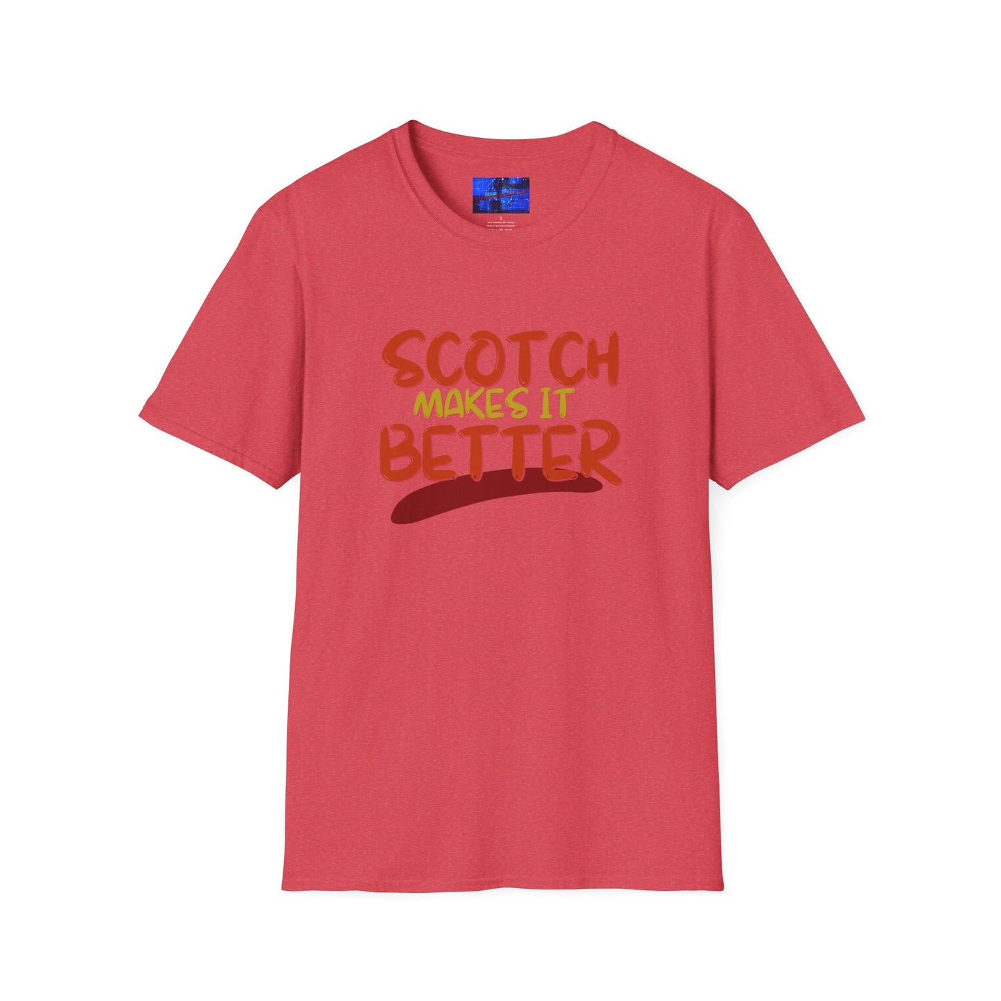 Scotch makes it better LTcolors Unisex T-Shirt by cypherpunkgear – cypherpunkgear.com | Cypherpunk Merch