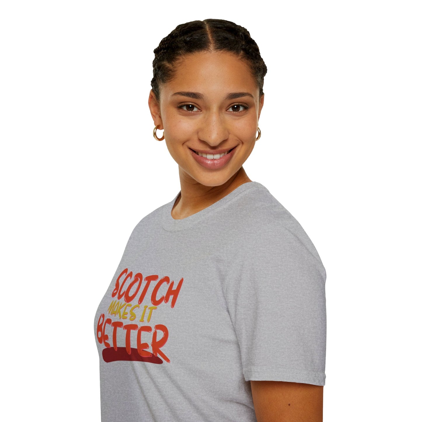 Scotch makes it better LTcolors Unisex T-Shirt by cypherpunkgear – cypherpunkgear.com | Cypherpunk Merch