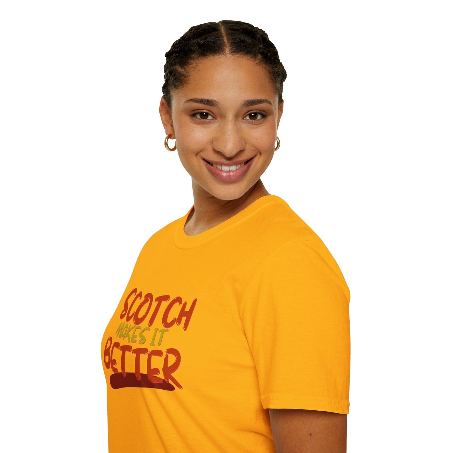 Scotch makes it better LTcolors Unisex T-Shirt by cypherpunkgear – cypherpunkgear.com | Cypherpunk Merch