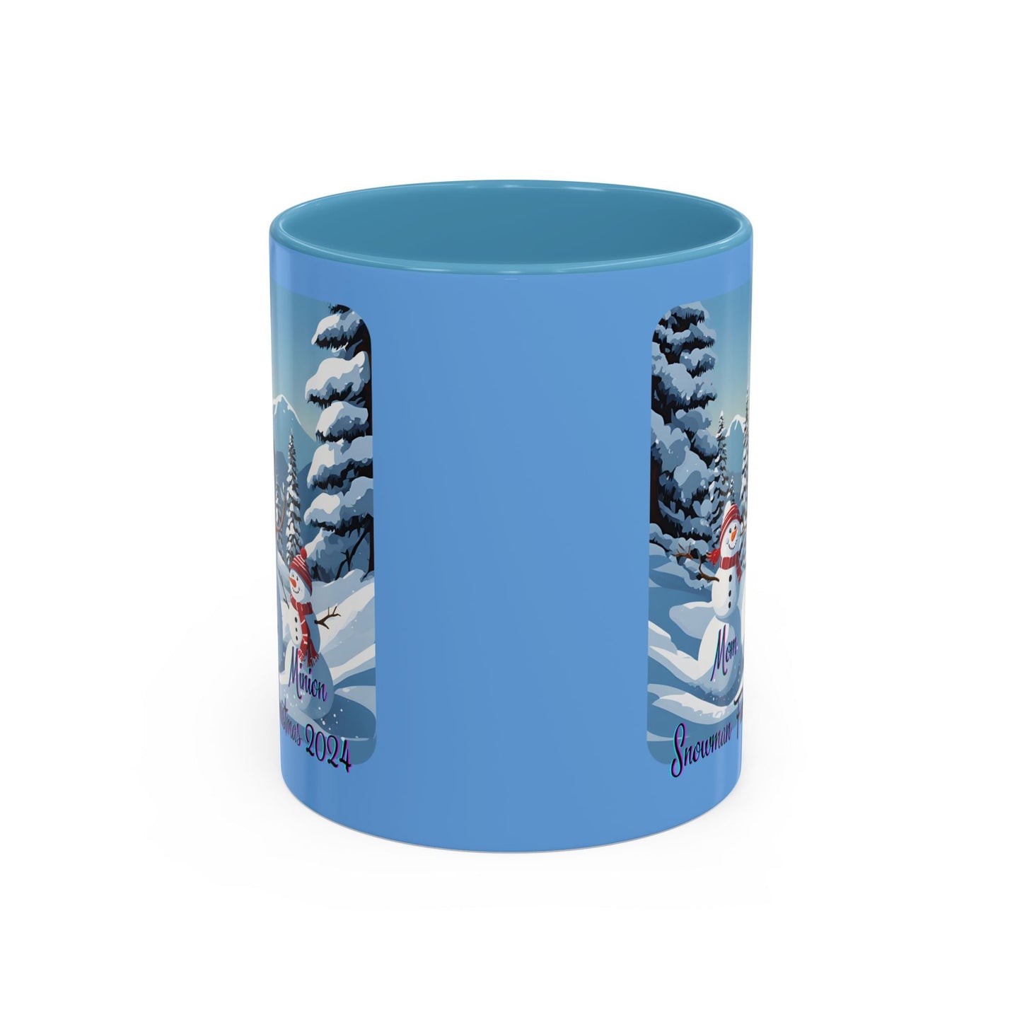 Snowman Family of 3 Accent Mug by cypherpunkgear – cypherpunkgear.com | Cypherpunk Merch