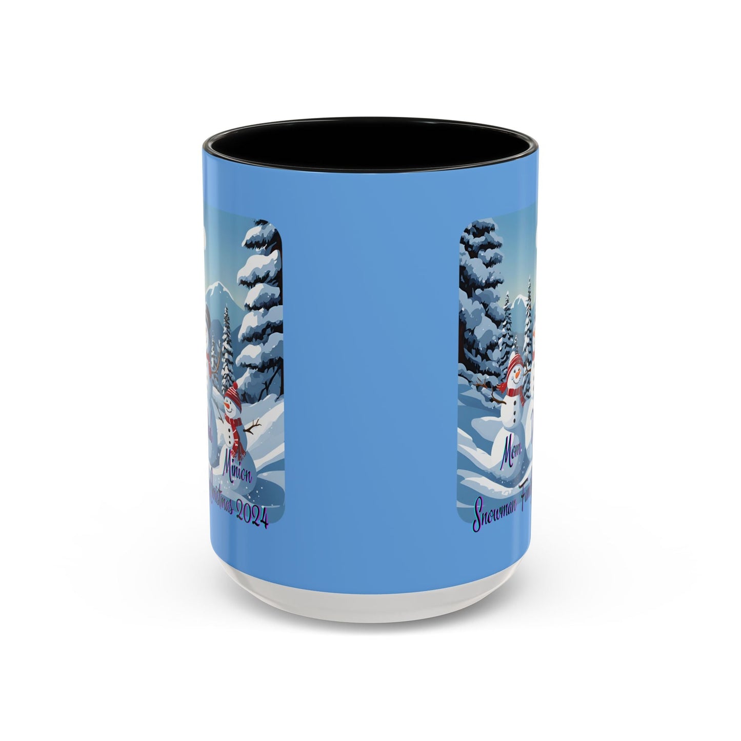 Snowman Family of 3 Accent Mug by cypherpunkgear – cypherpunkgear.com | Cypherpunk Merch