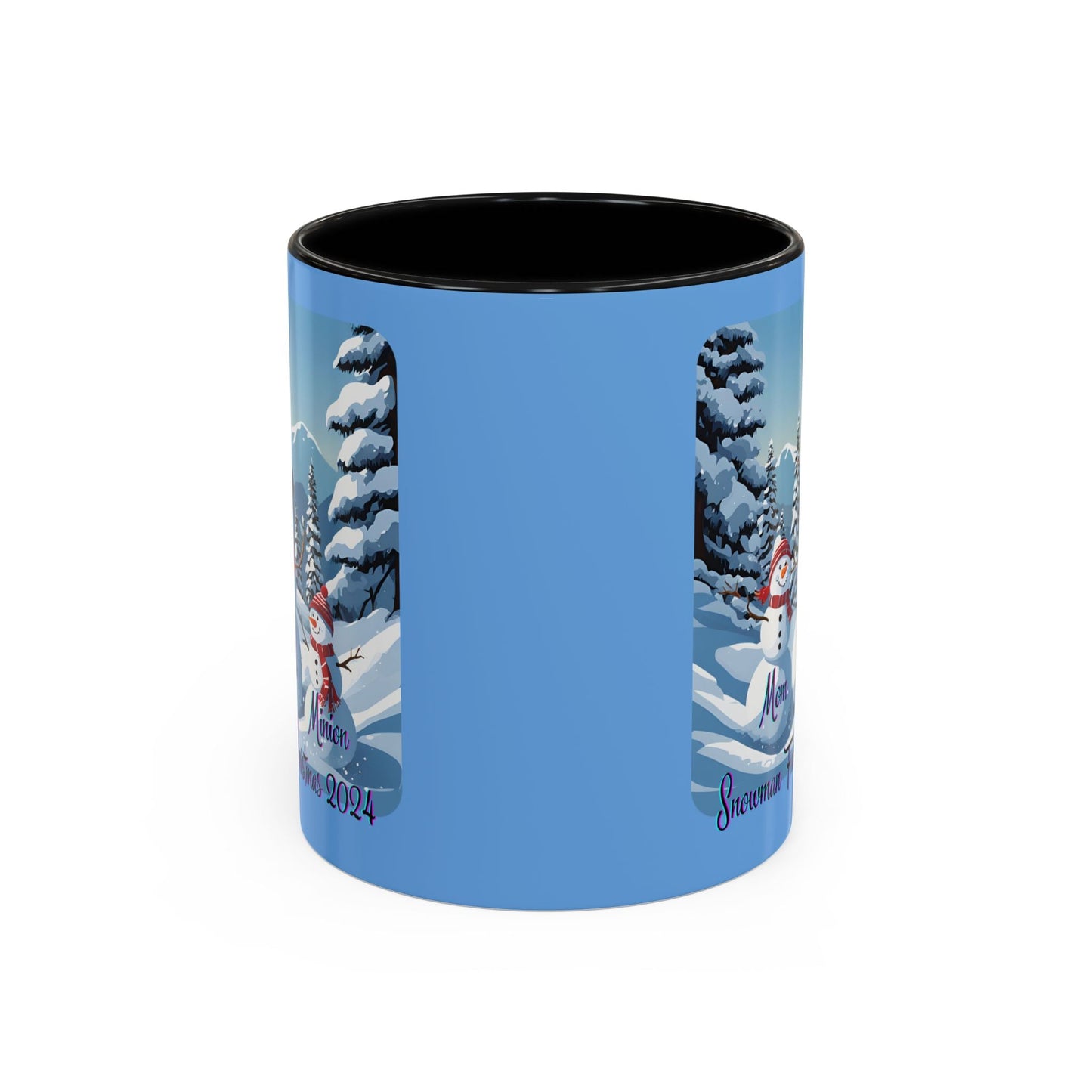 Snowman Family of 3 Accent Mug by cypherpunkgear – cypherpunkgear.com | Cypherpunk Merch