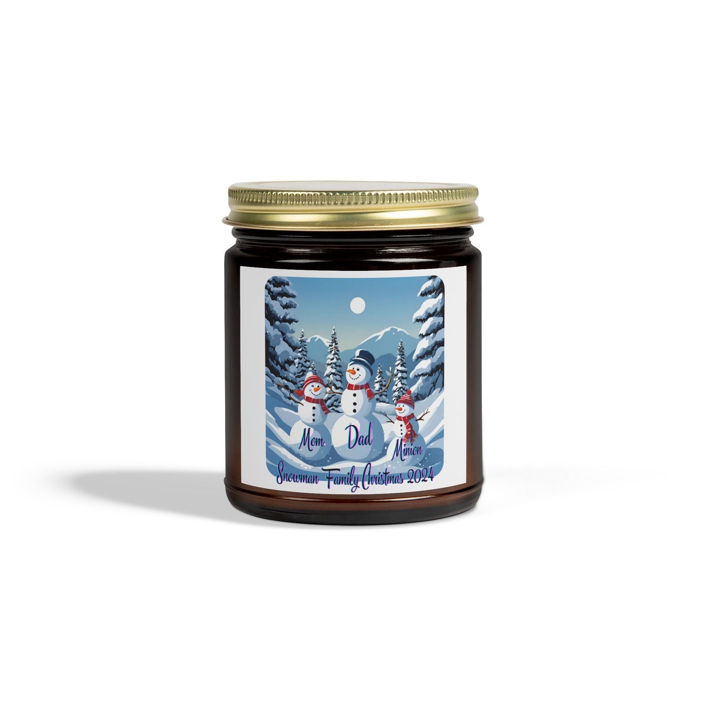Snowman Family of 3 Scented Candle by cypherpunkgear – cypherpunkgear.com | Cypherpunk Merch