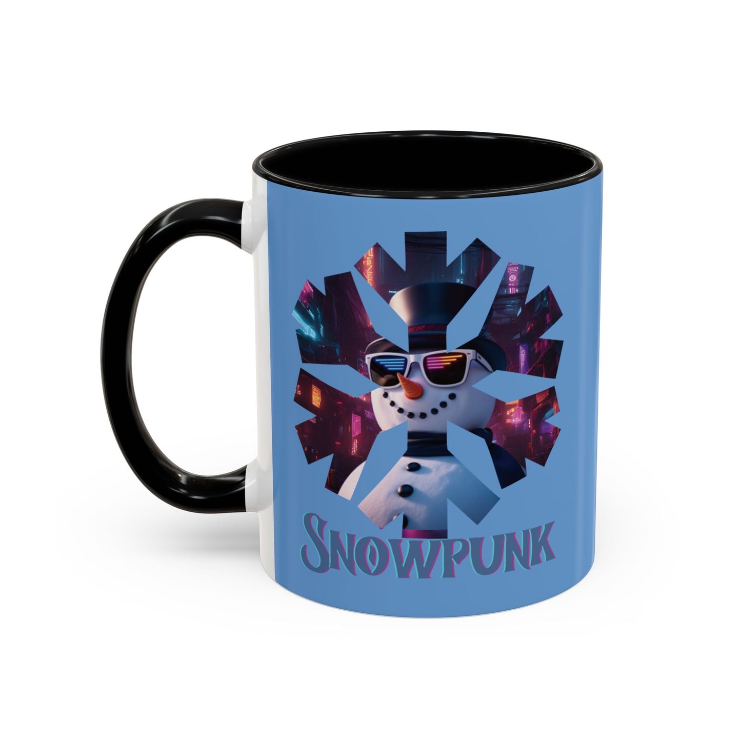 Snowpunk Accent Mug by cypherpunkgear – cypherpunkgear.com | Cypherpunk Merch