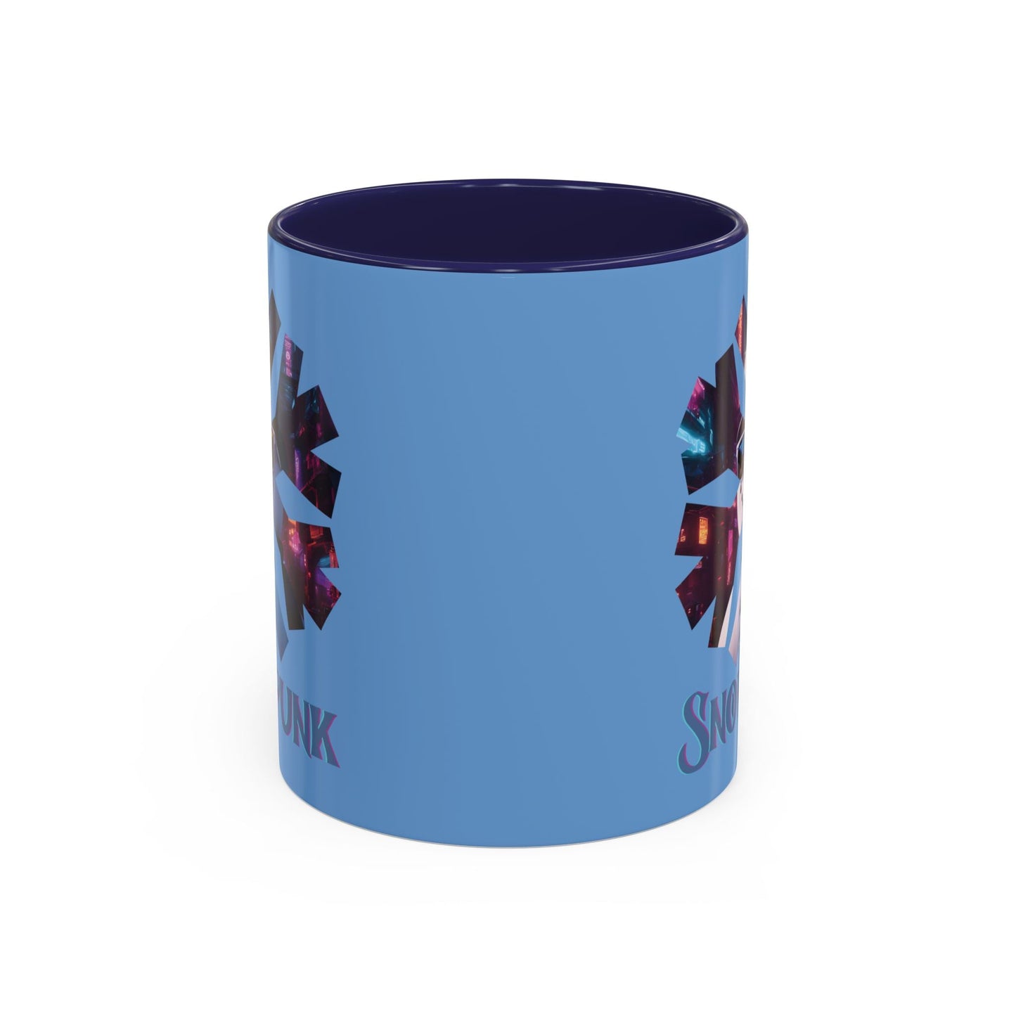 Snowpunk Accent Mug by cypherpunkgear – cypherpunkgear.com | Cypherpunk Merch