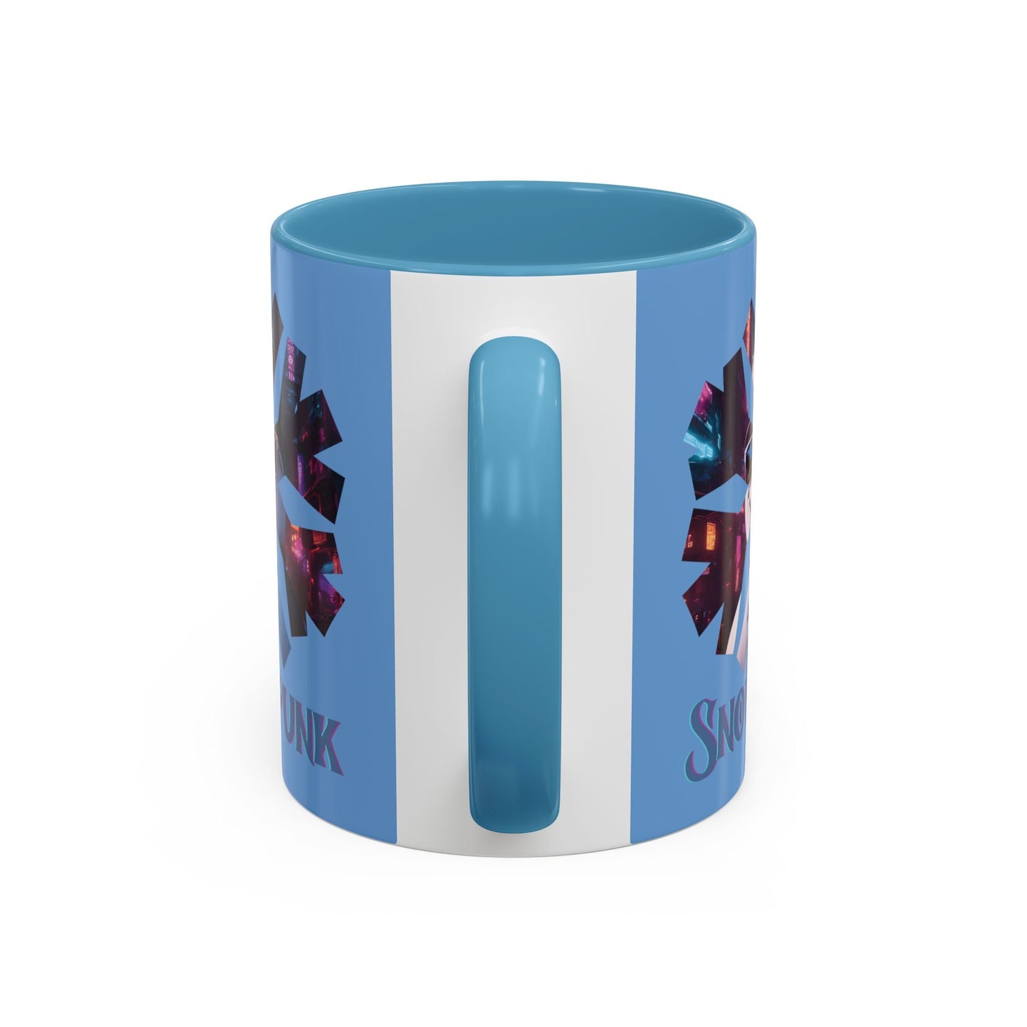 Snowpunk Accent Mug by cypherpunkgear – cypherpunkgear.com | Cypherpunk Merch