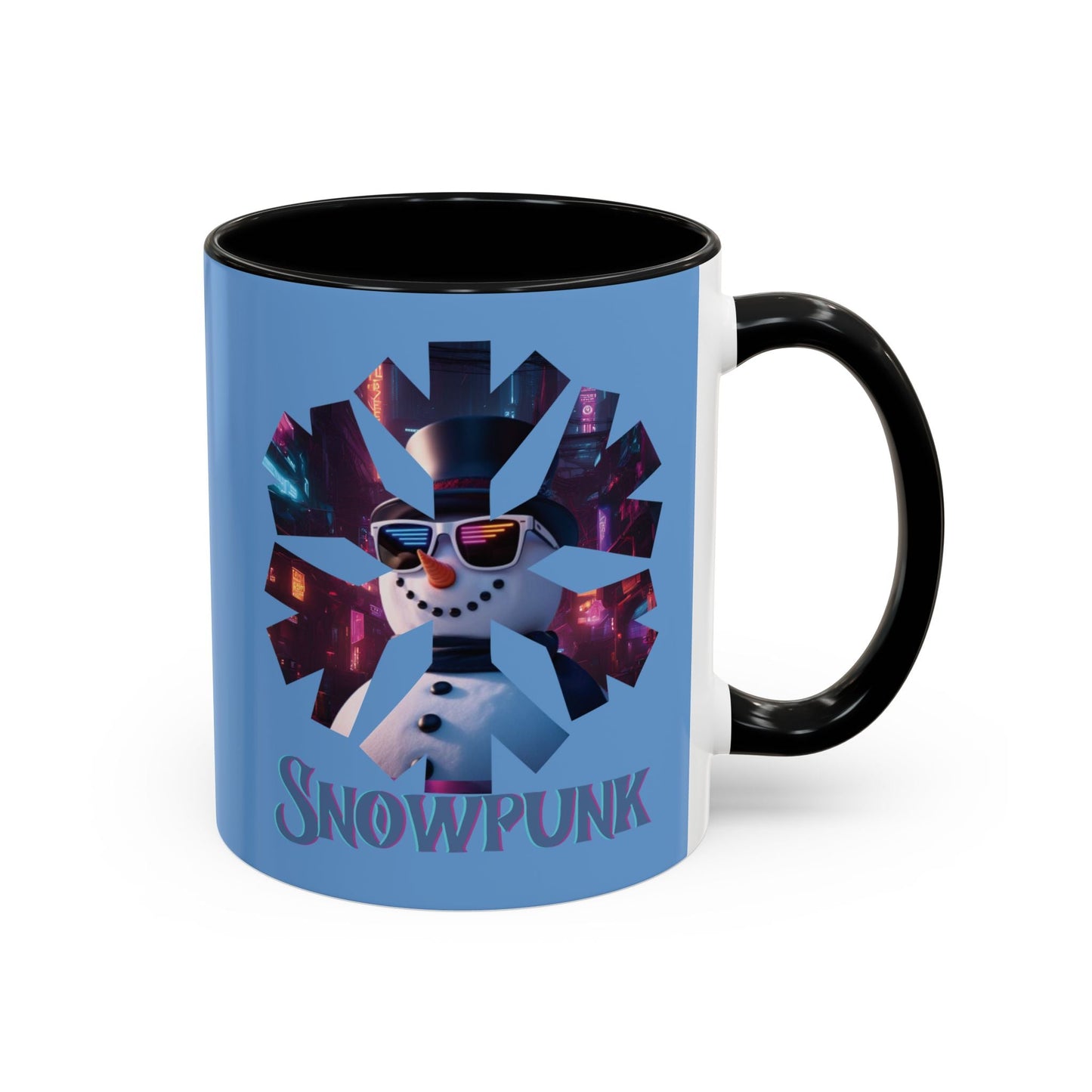 Snowpunk Accent Mug by cypherpunkgear – cypherpunkgear.com | Cypherpunk Merch