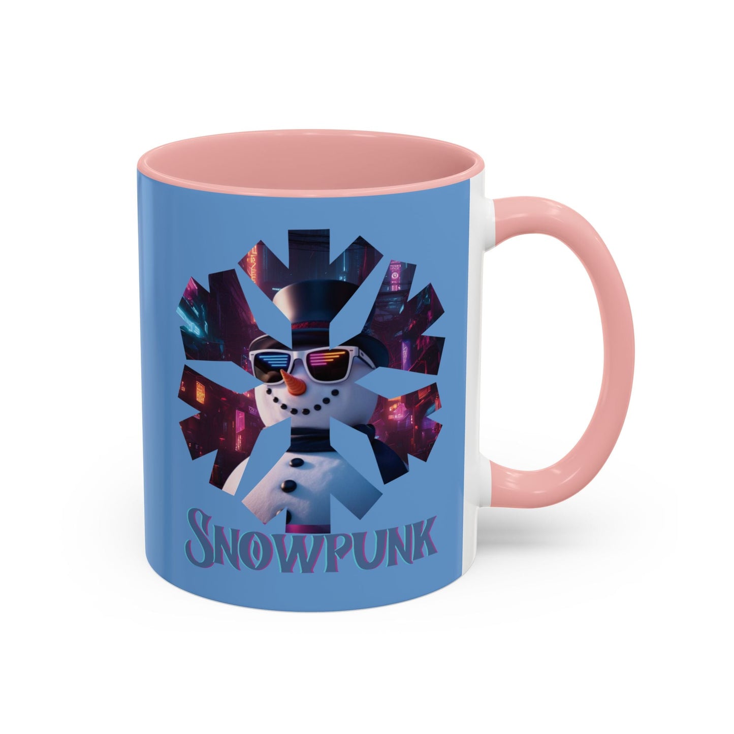Snowpunk Accent Mug by cypherpunkgear – cypherpunkgear.com | Cypherpunk Merch