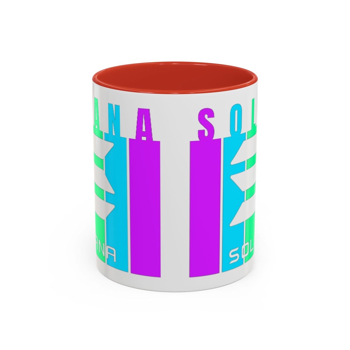 Solana (SOL) Accent Mug by cypherpunkgear – cypherpunkgear.com | Cypherpunk Merch