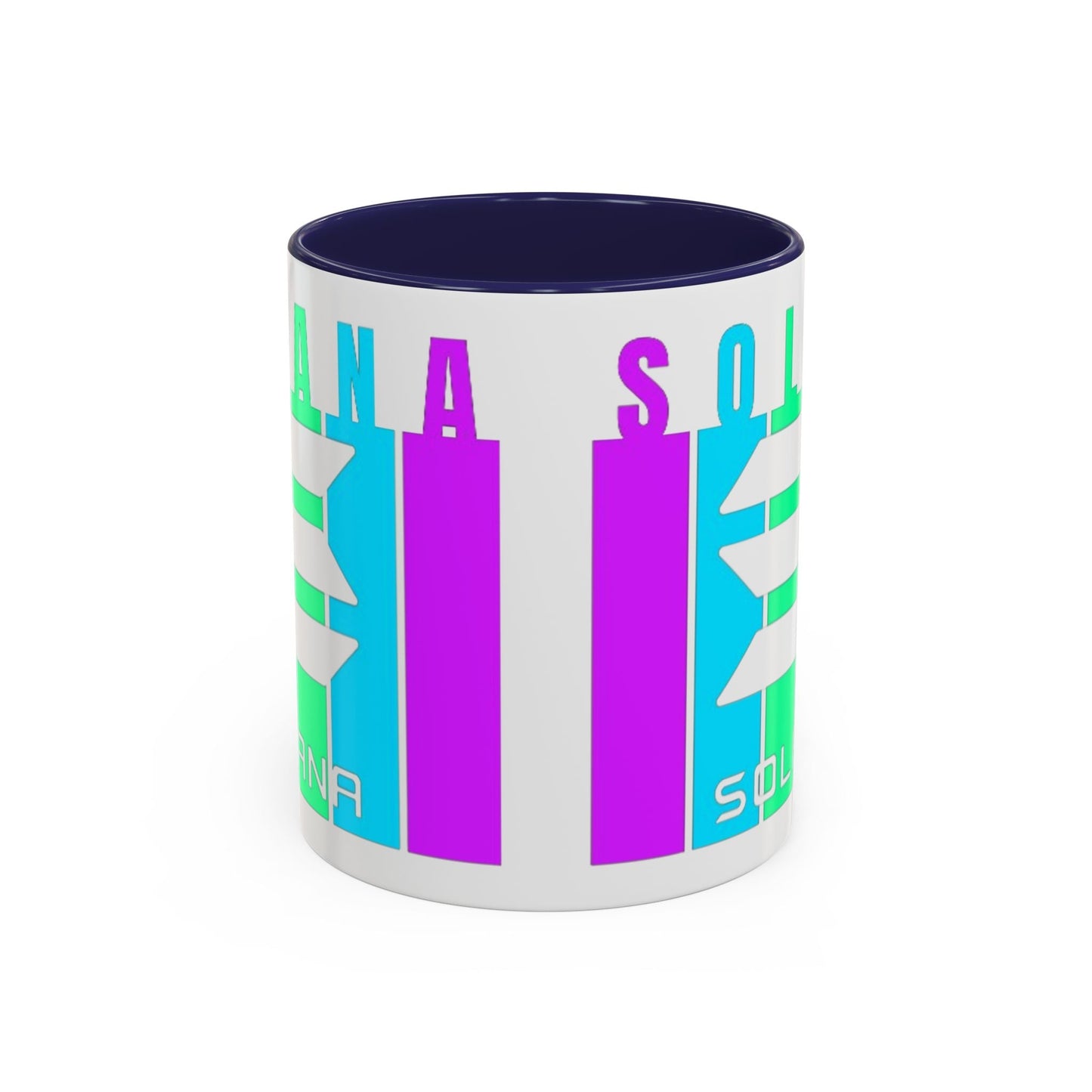 Solana (SOL) Accent Mug by cypherpunkgear – cypherpunkgear.com | Cypherpunk Merch