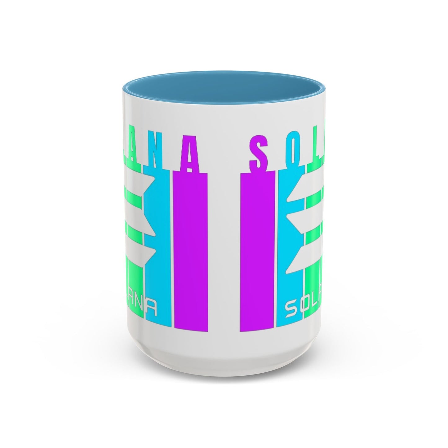 Solana (SOL) Accent Mug by cypherpunkgear – cypherpunkgear.com | Cypherpunk Merch