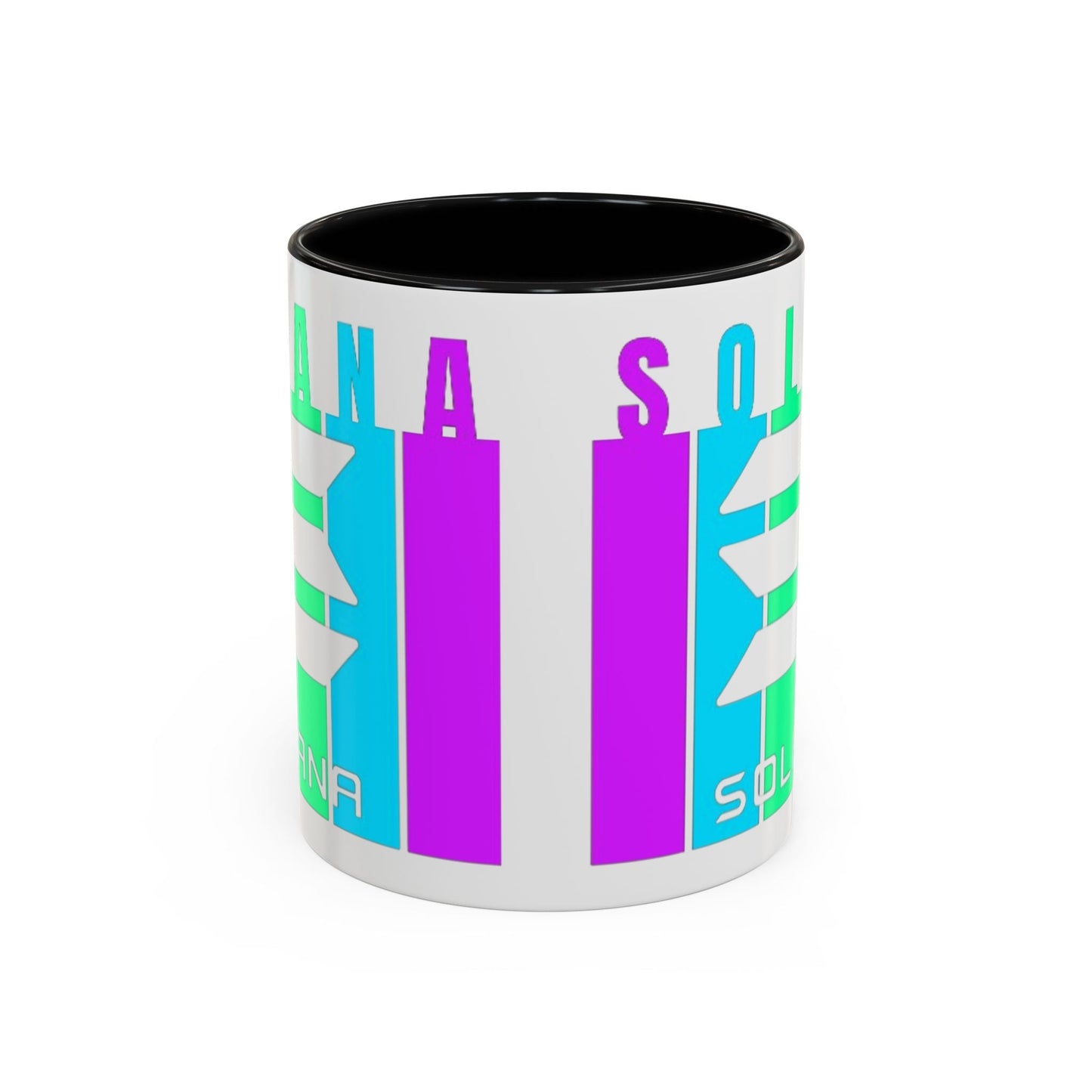 Solana (SOL) Accent Mug by cypherpunkgear – cypherpunkgear.com | Cypherpunk Merch