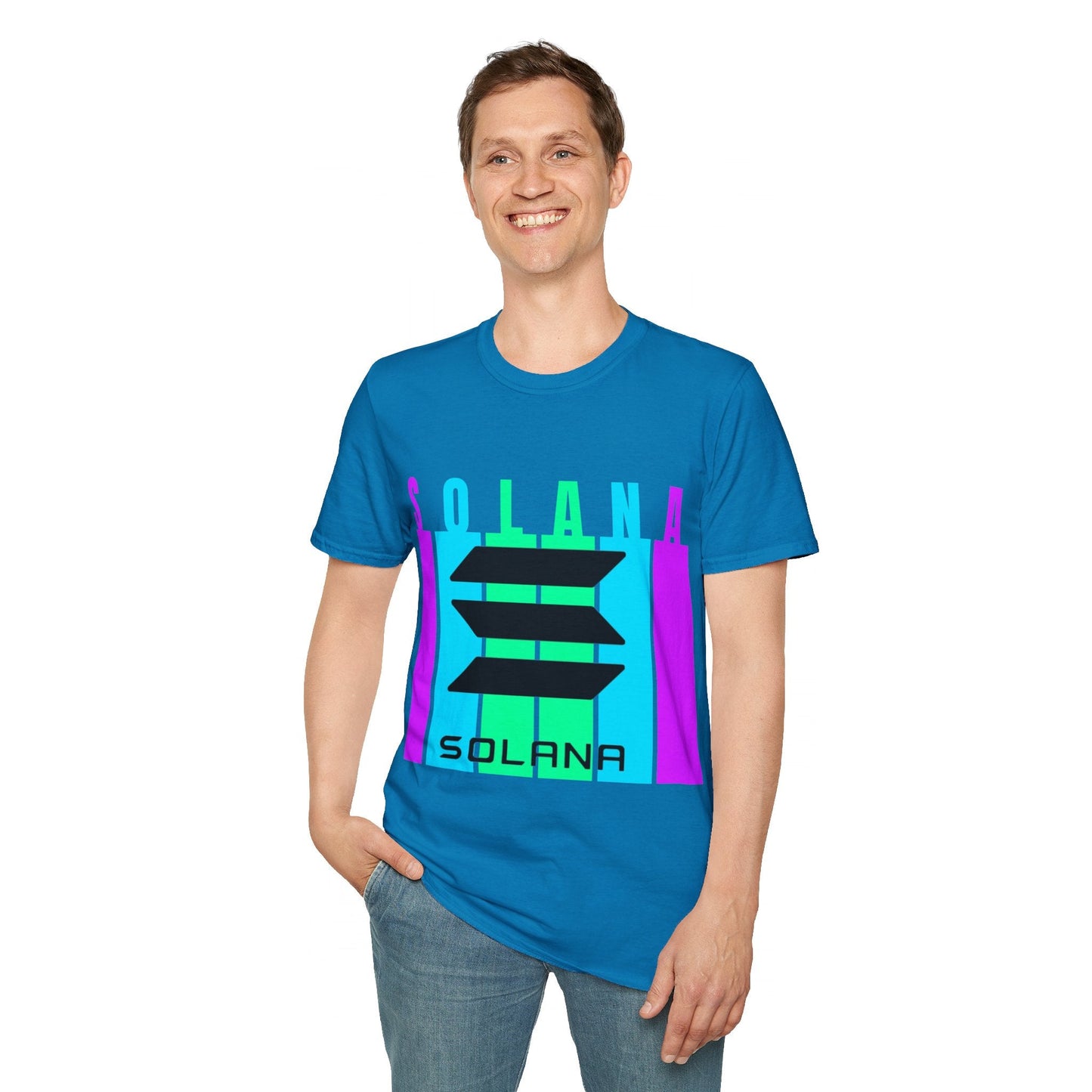 Solana (SOL) Freedom DKcolors Unisex T-Shirt by cypherpunkgear – cypherpunkgear.com | Cypherpunk Merch