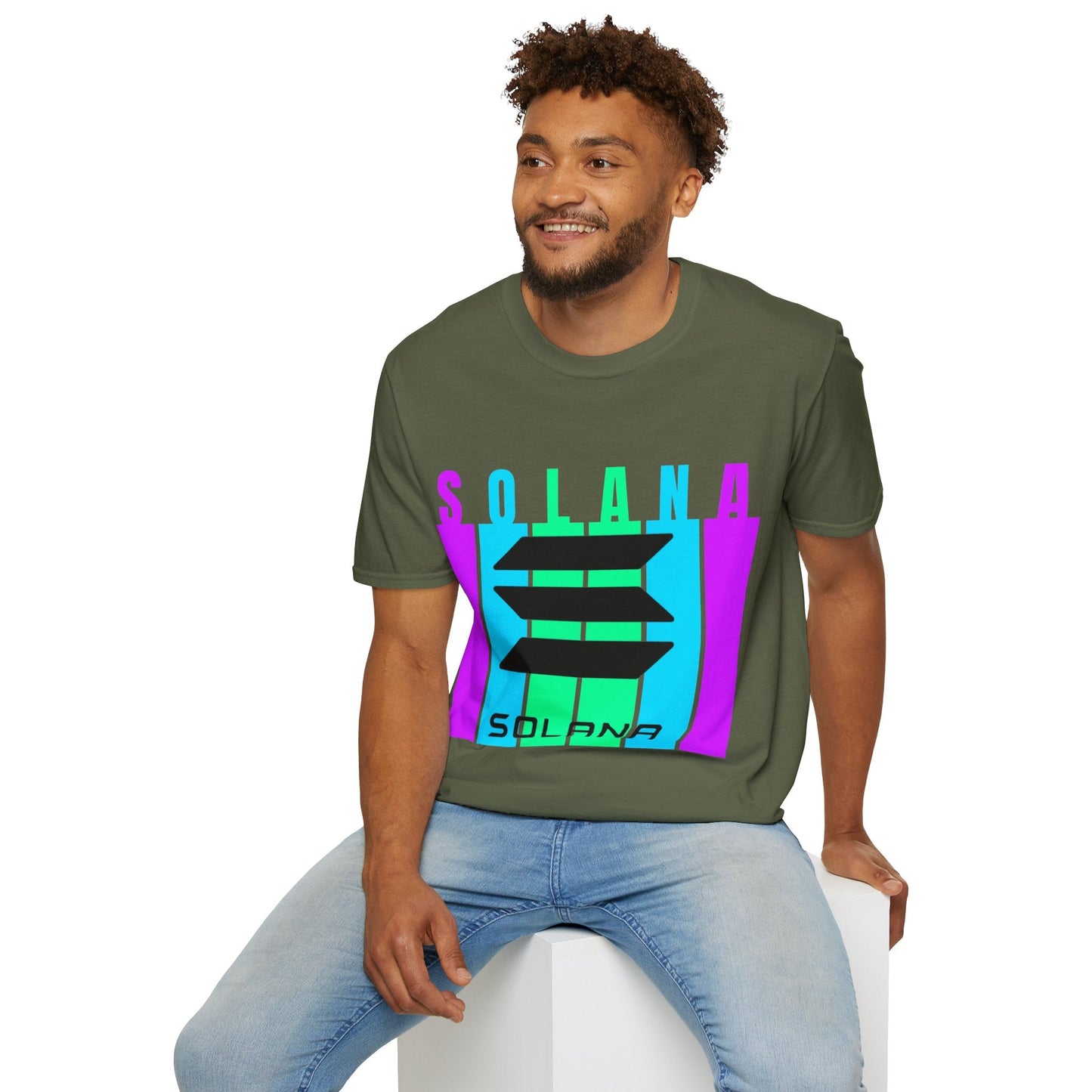 Solana (SOL) Freedom DKcolors Unisex T-Shirt by cypherpunkgear – cypherpunkgear.com | Cypherpunk Merch