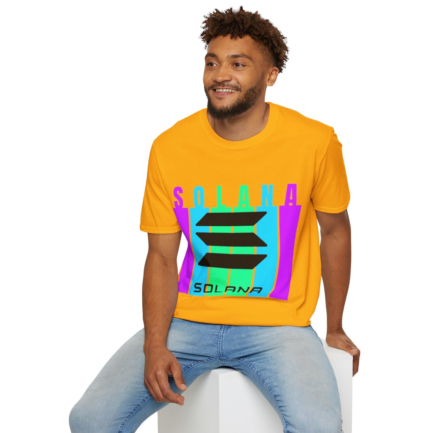 Solana (SOL) Freedom LTcolors Unisex T-Shirt by cypherpunkgear – cypherpunkgear.com | Cypherpunk Merch