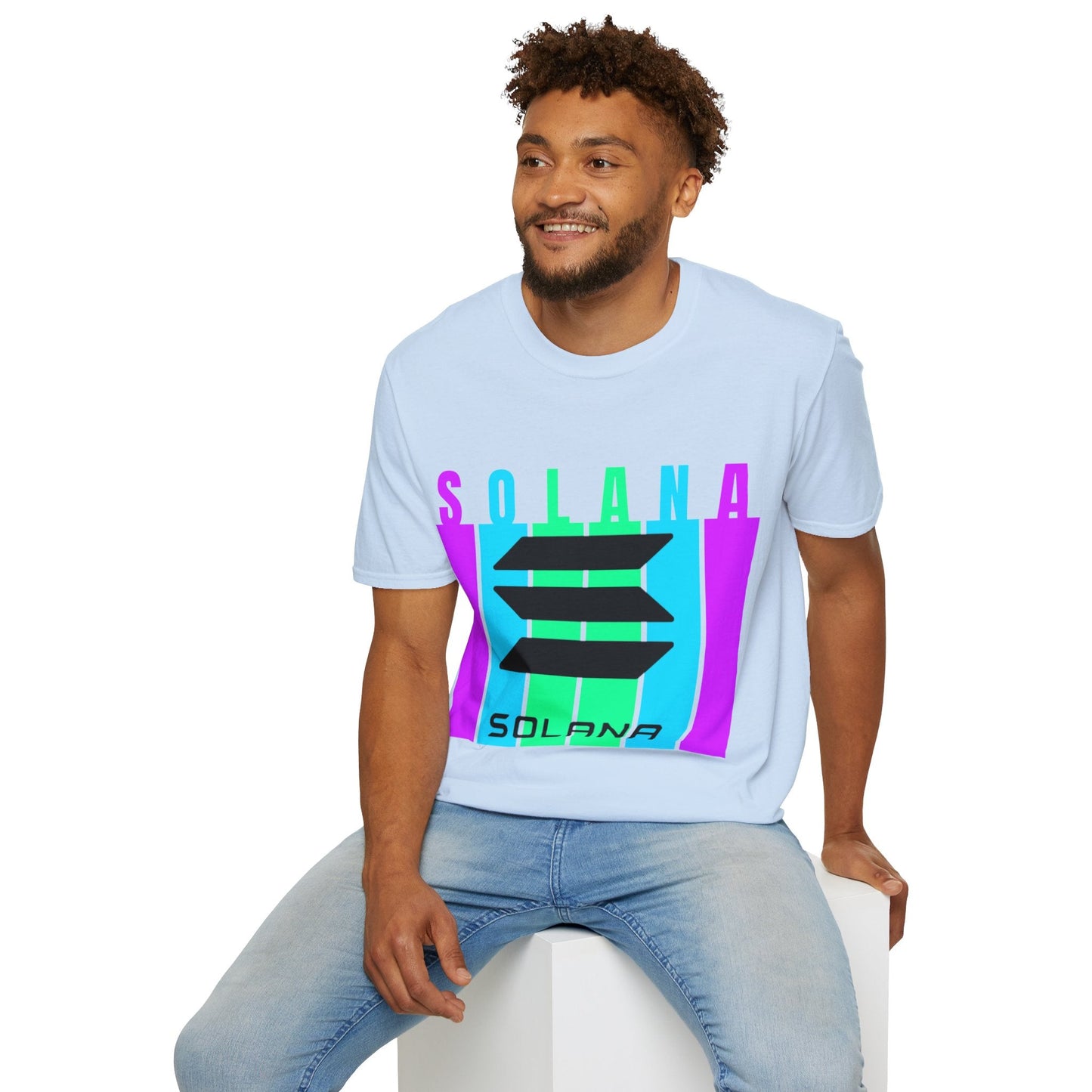 Solana (SOL) Freedom LTcolors Unisex T-Shirt by cypherpunkgear – cypherpunkgear.com | Cypherpunk Merch