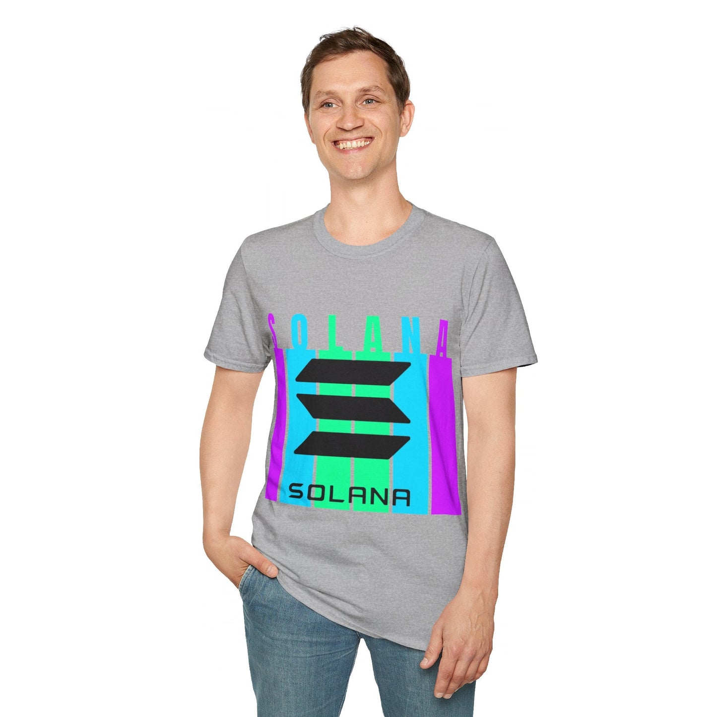 Solana (SOL) Freedom LTcolors Unisex T-Shirt by cypherpunkgear – cypherpunkgear.com | Cypherpunk Merch