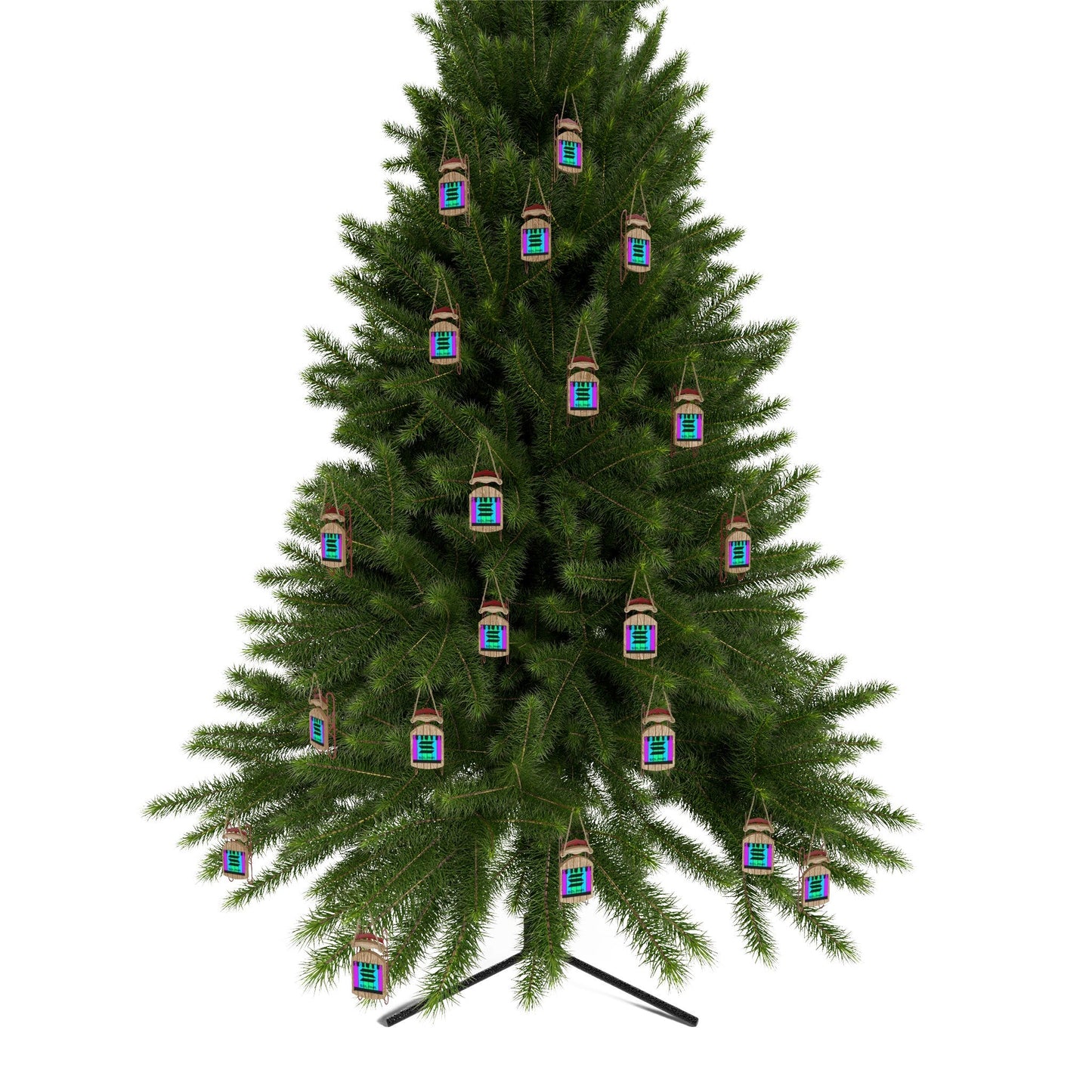 Solana (SOL) Sled Ornament by cypherpunkgear – cypherpunkgear.com | Cypherpunk Merch