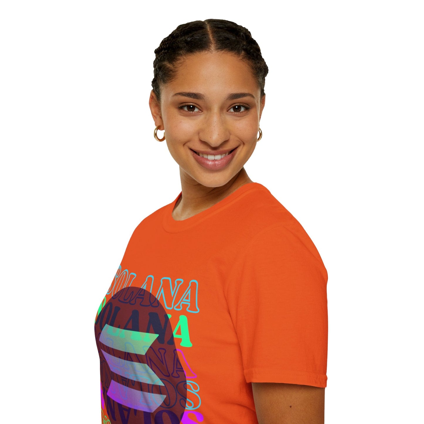 Solana Solana Solana (SOL) LTcolors Unisex T-Shirt by cypherpunkgear – cypherpunkgear.com | Cypherpunk Merch