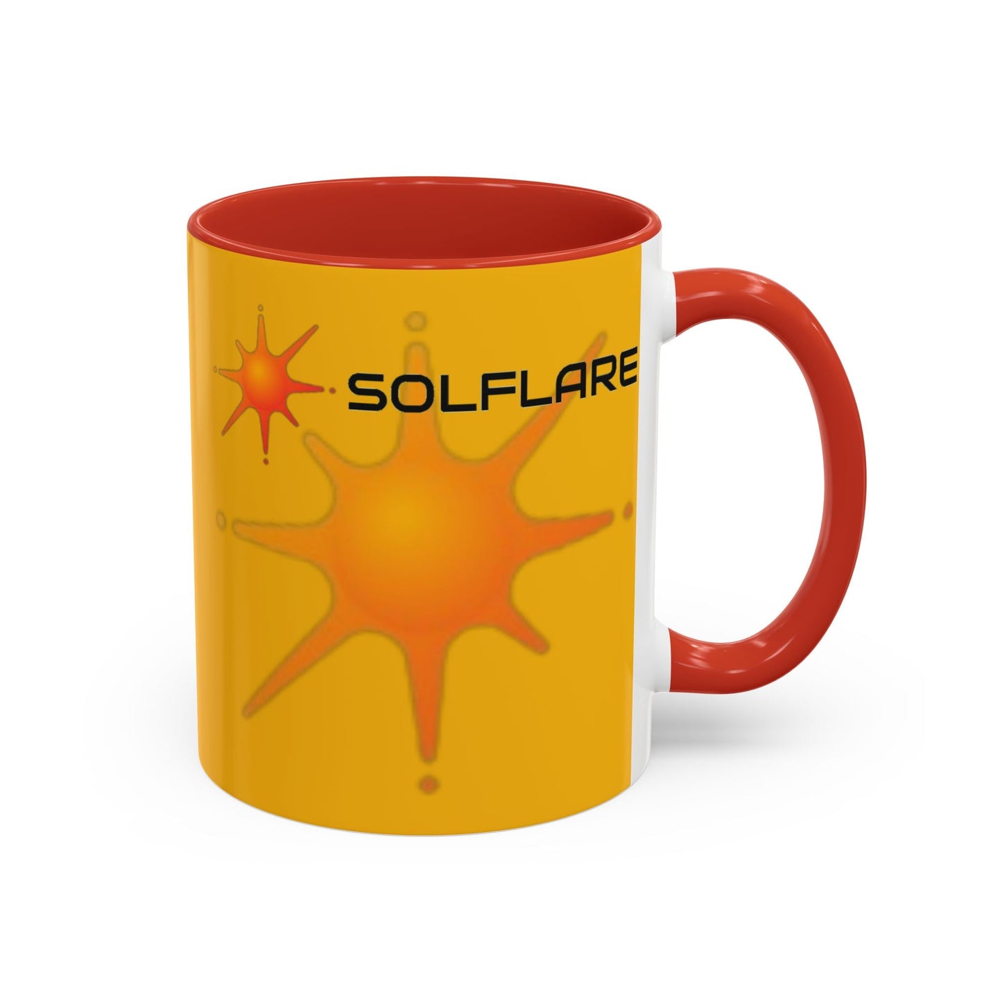 Solflare Accent Mug by cypherpunkgear – cypherpunkgear.com | Cypherpunk Merch