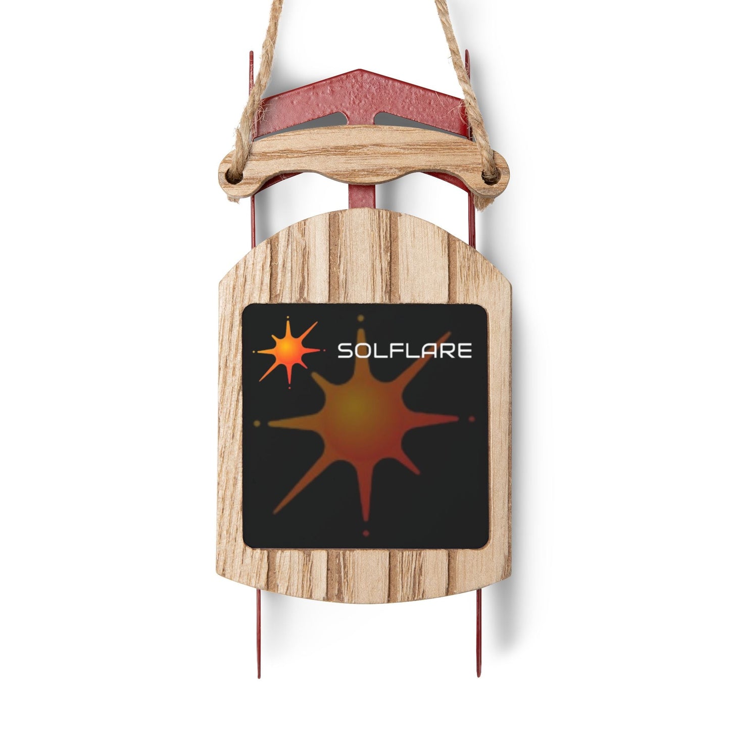 Solflare Sled Ornament by cypherpunkgear – cypherpunkgear.com | Cypherpunk Merch