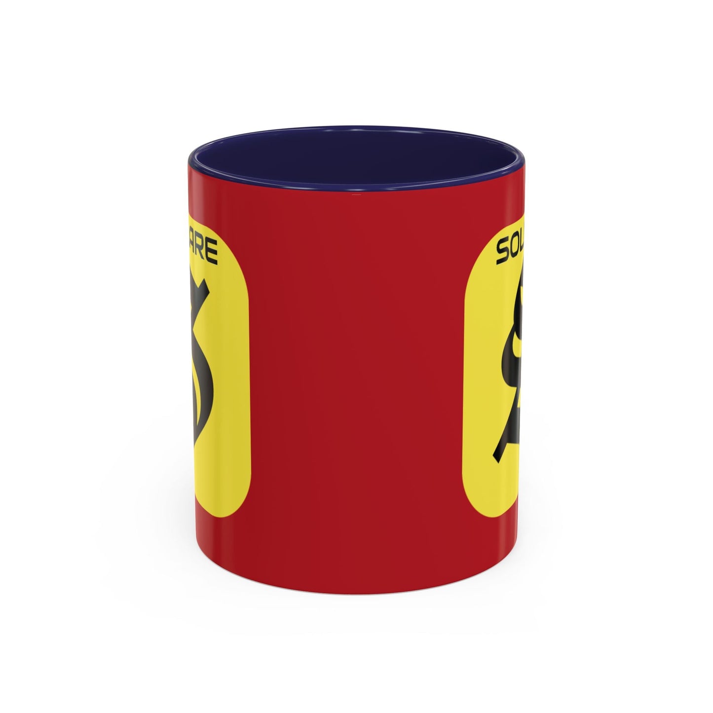 SolflareLogo Red Accent Mug by cypherpunkgear.com – cypherpunkgear.com | Cypherpunk Merch