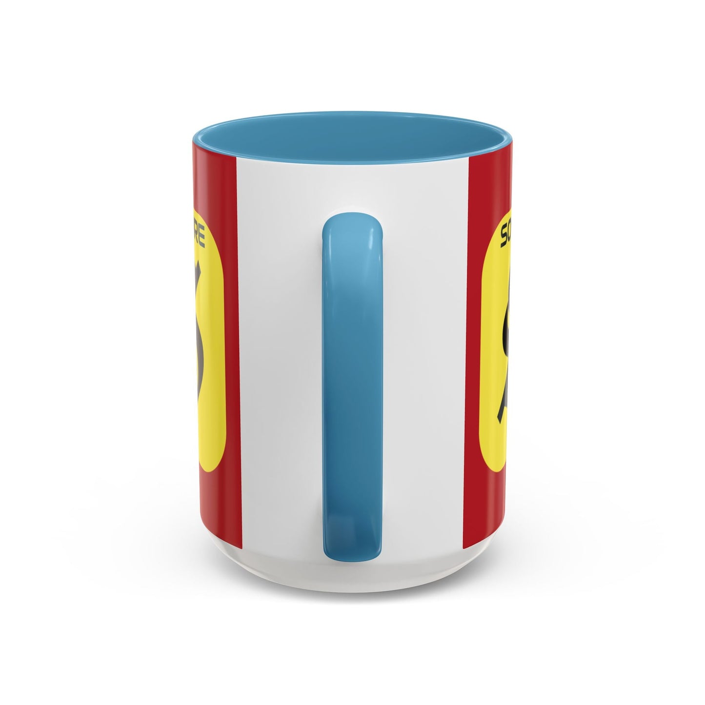 SolflareLogo Red Accent Mug by cypherpunkgear.com – cypherpunkgear.com | Cypherpunk Merch