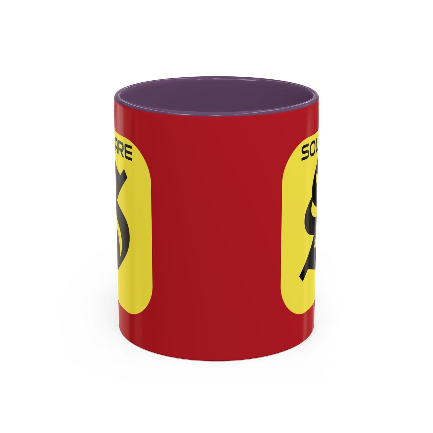SolflareLogo Red Accent Mug by cypherpunkgear.com – cypherpunkgear.com | Cypherpunk Merch
