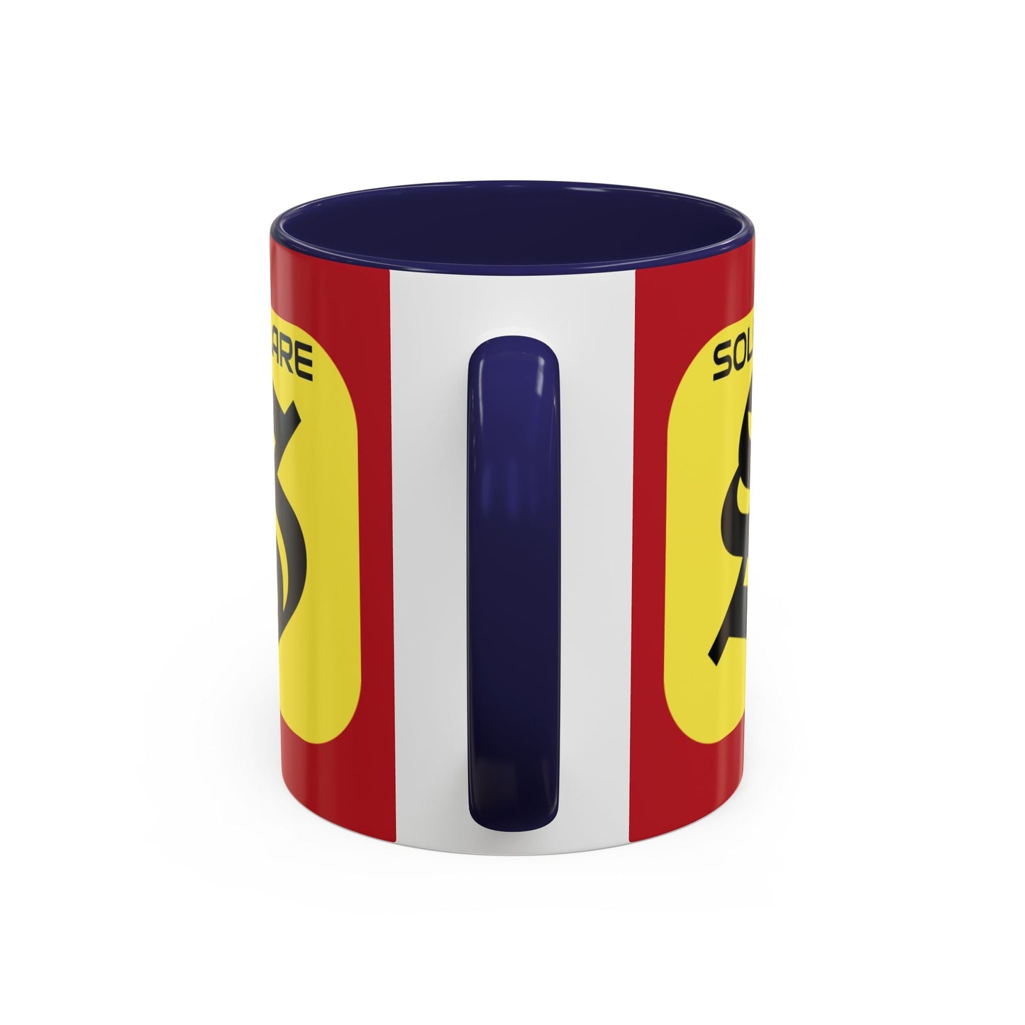 SolflareLogo Red Accent Mug by cypherpunkgear.com – cypherpunkgear.com | Cypherpunk Merch