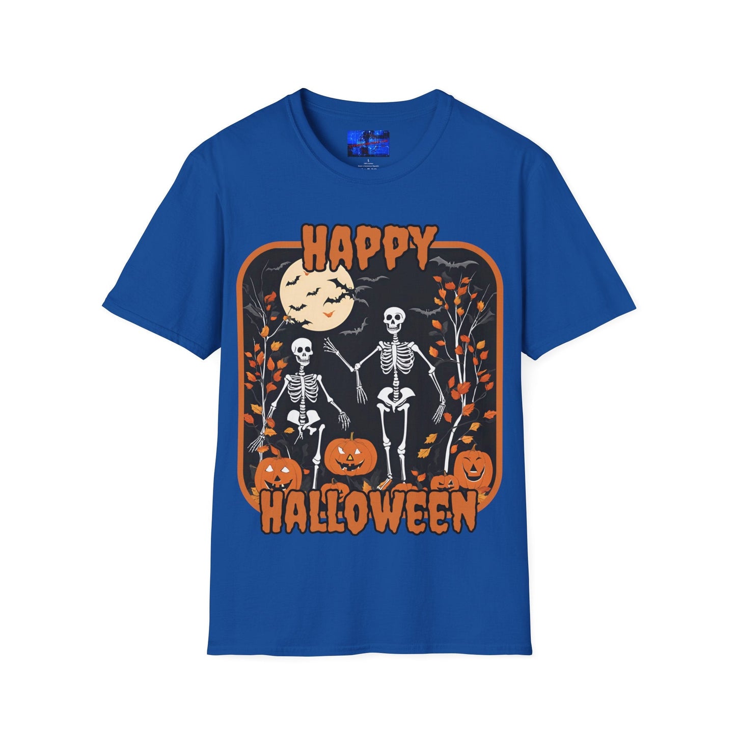 Spooktacular Skeletons of Halloween DKcolors Unisex T-shirt by cypherpunkgear – cypherpunkgear.com | Cypherpunk Merch