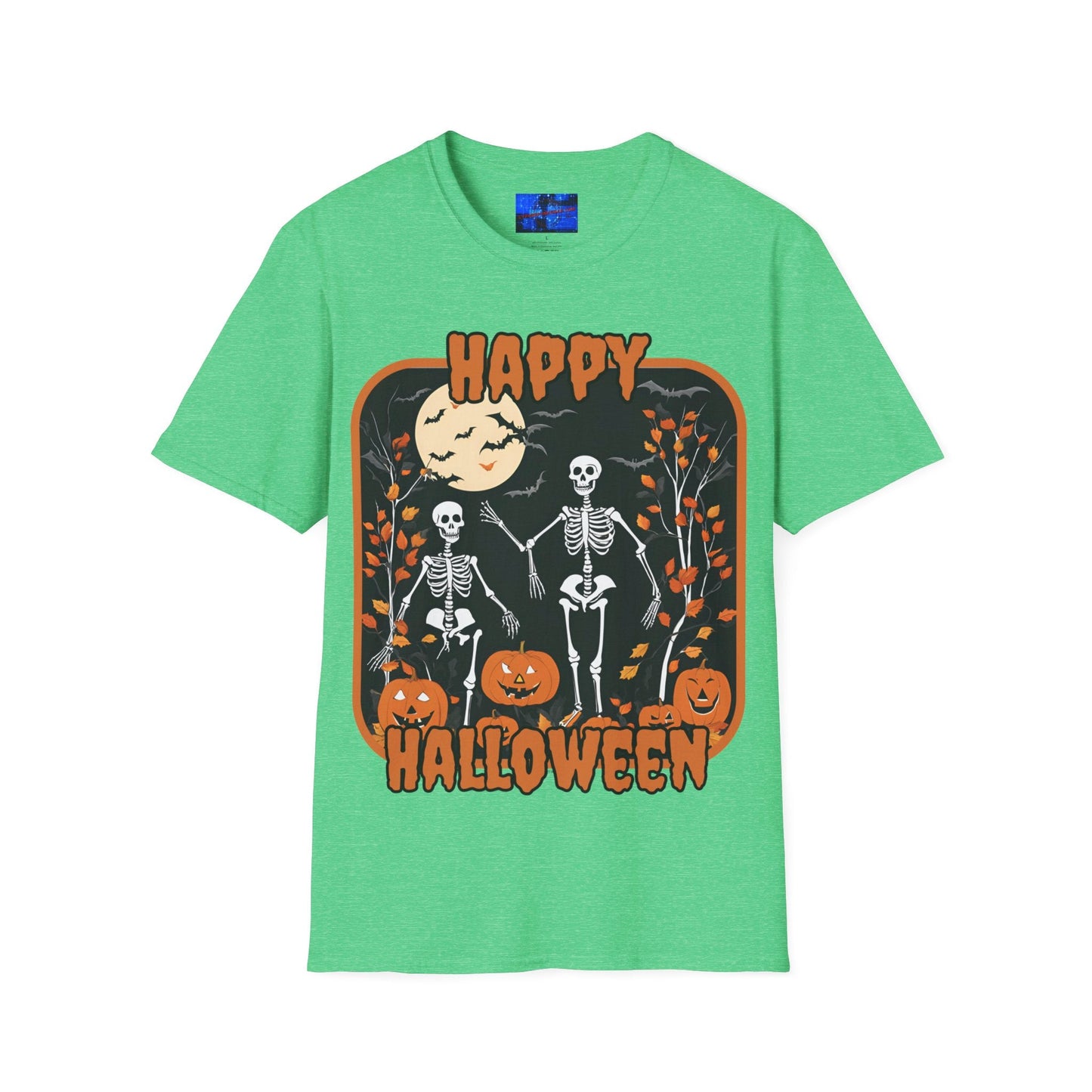 Spooktacular Skeletons of Halloween DKcolors Unisex T-shirt by cypherpunkgear – cypherpunkgear.com | Cypherpunk Merch